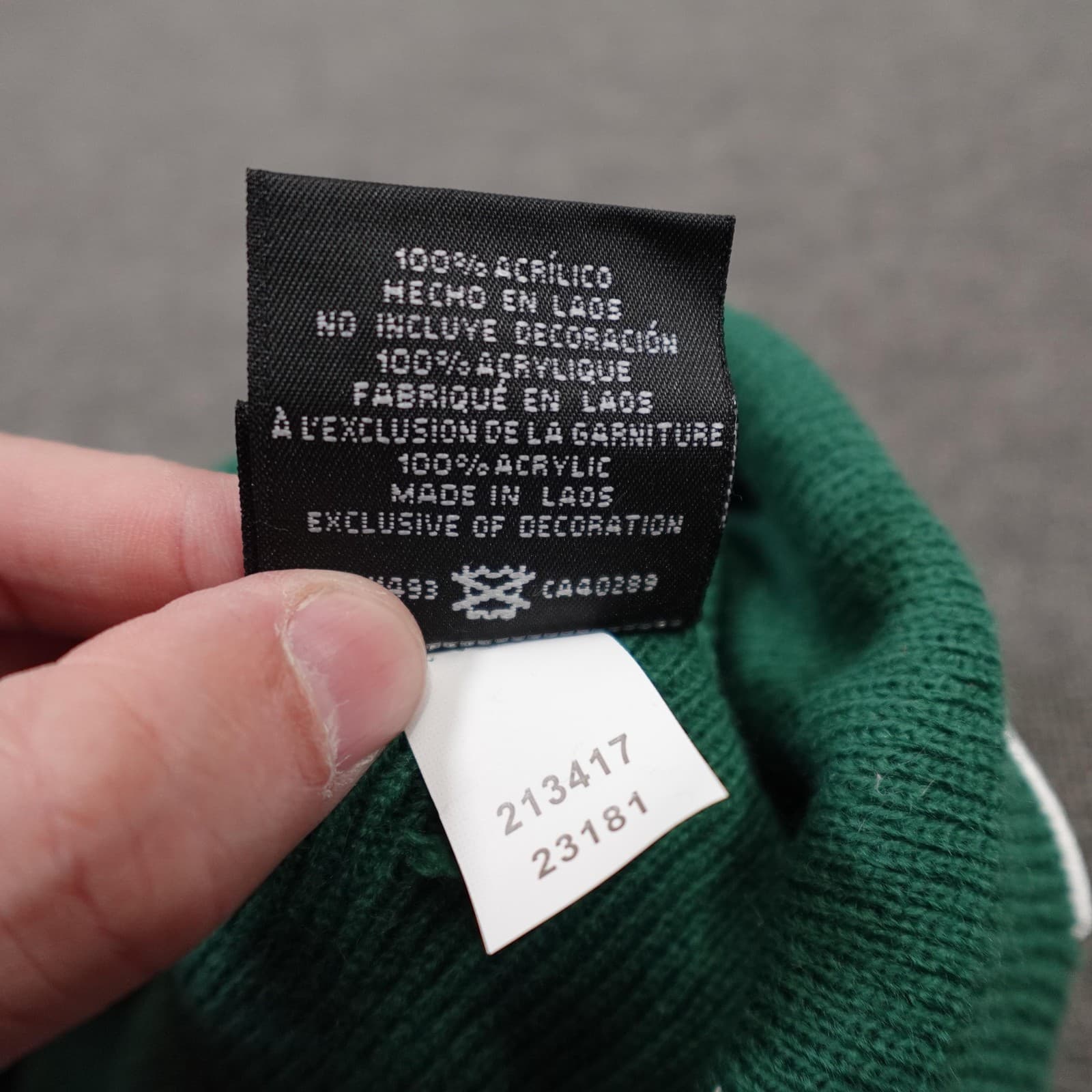 New York Jets Hat Beanie Mens One Size Green NFL Football Pom Knit New Era - Thumbnail 6
