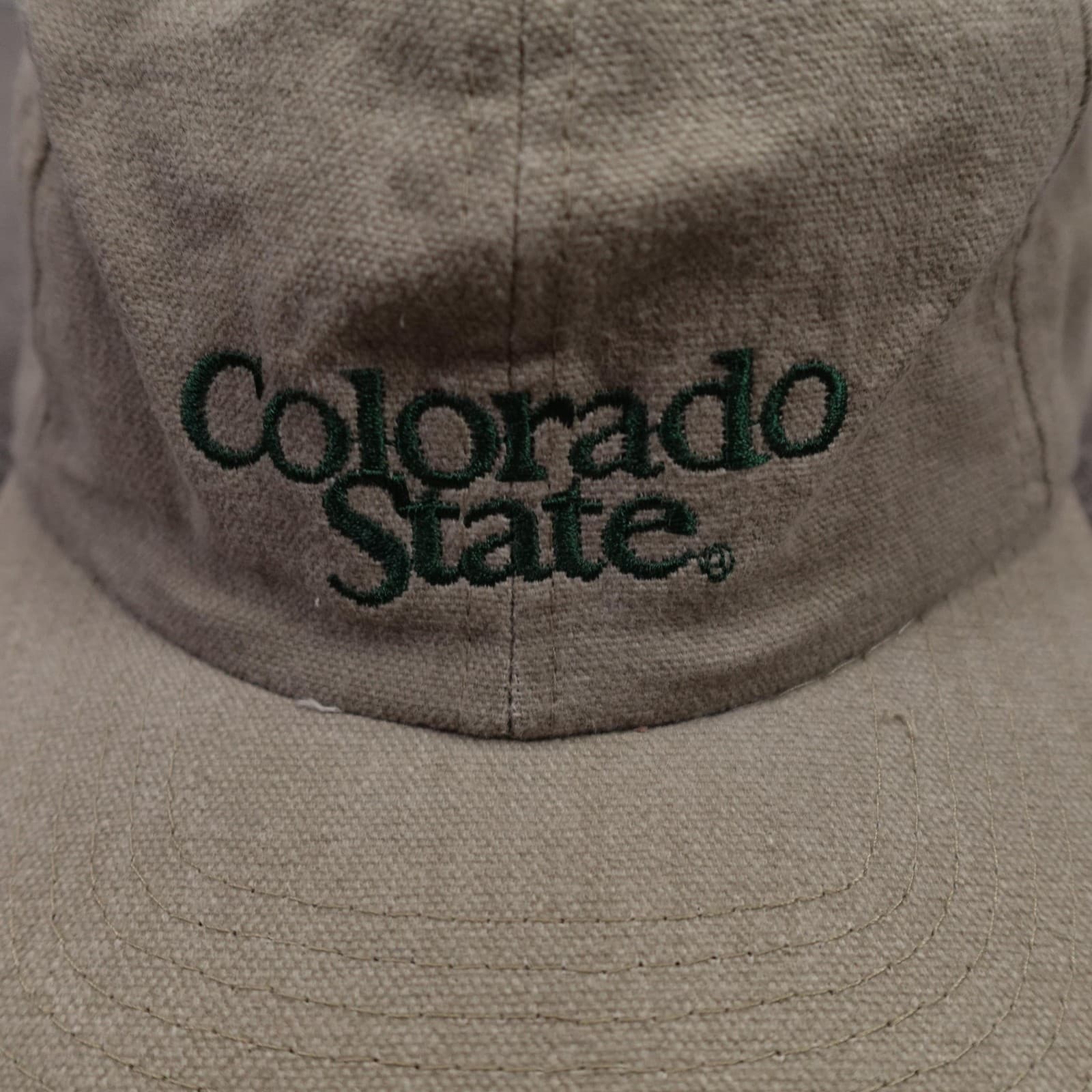 Colorado State University Libraries Cap Strap Back Mens One Size Beige Nissin - Thumbnail 2