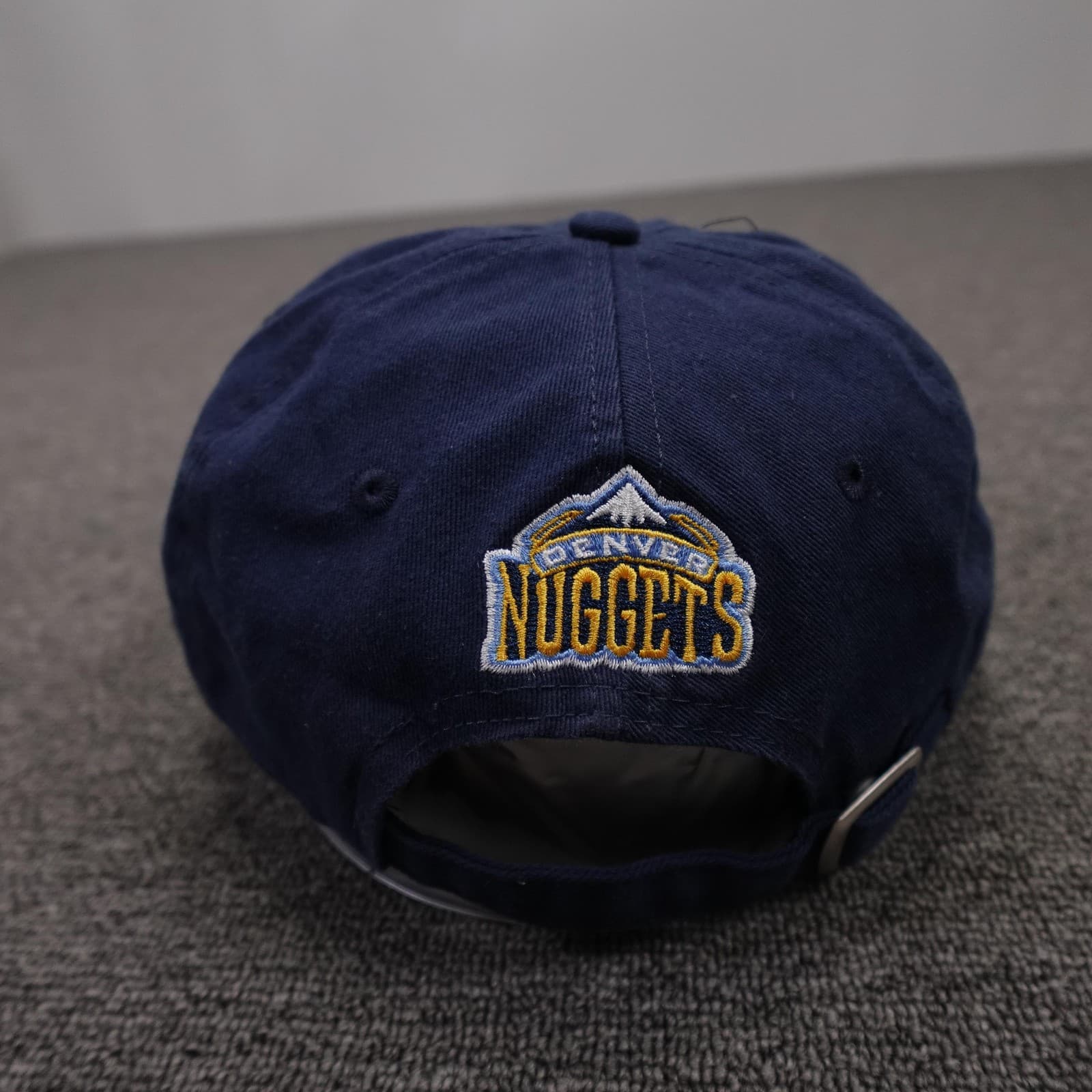 Denver Nuggets Hat Cap Strap Back Mens One Size Blue NBA Altitude Authentics - Thumbnail 4