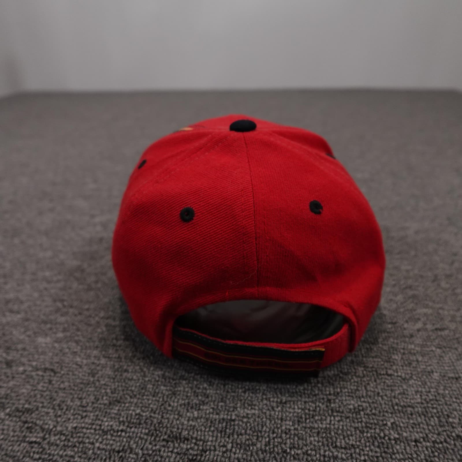 Tuskegee Golden Tigers Hat Cap Strap Back Mens One Size Red NCAA College Big Boy - Thumbnail 4