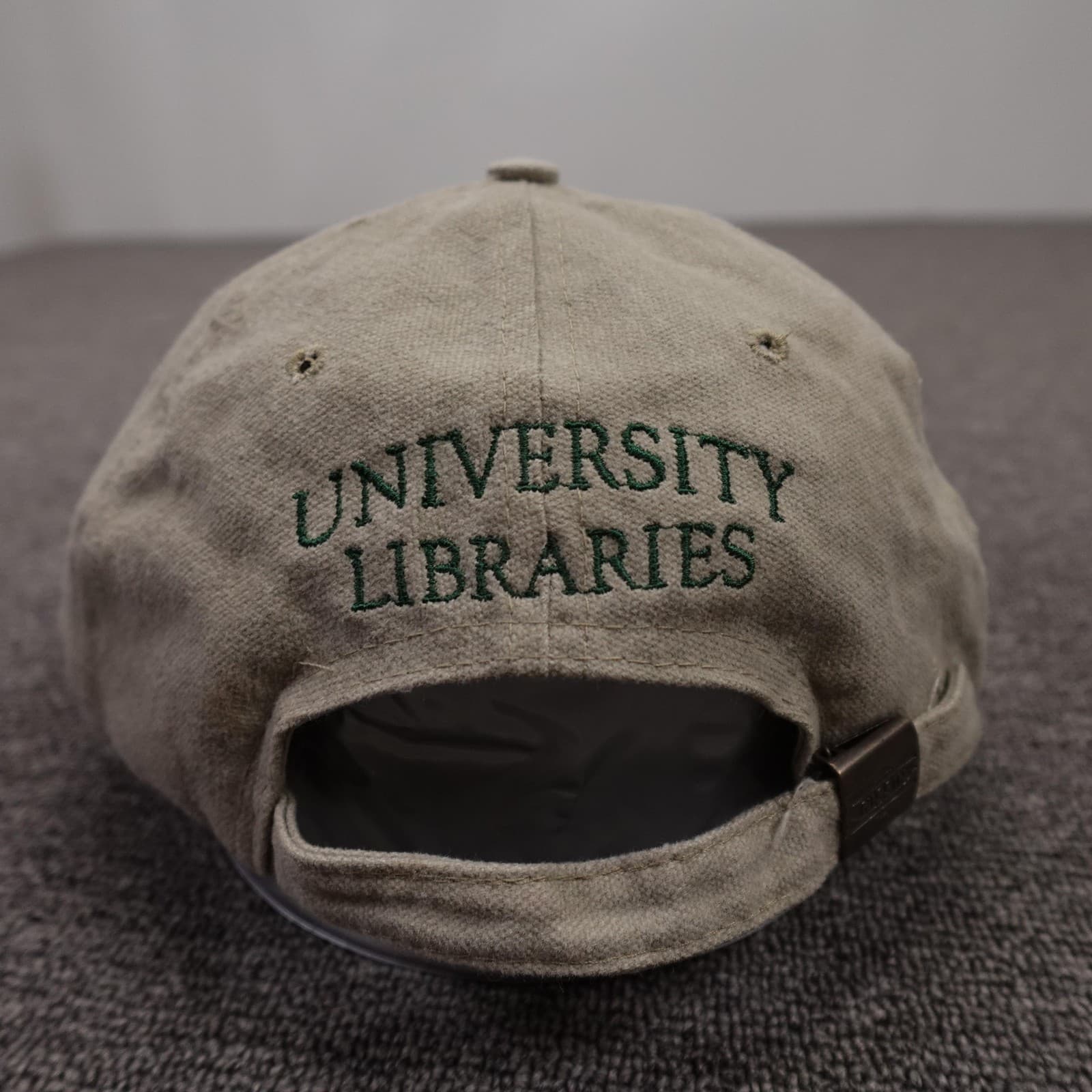 Colorado State University Libraries Cap Strap Back Mens One Size Beige Nissin - Thumbnail 5
