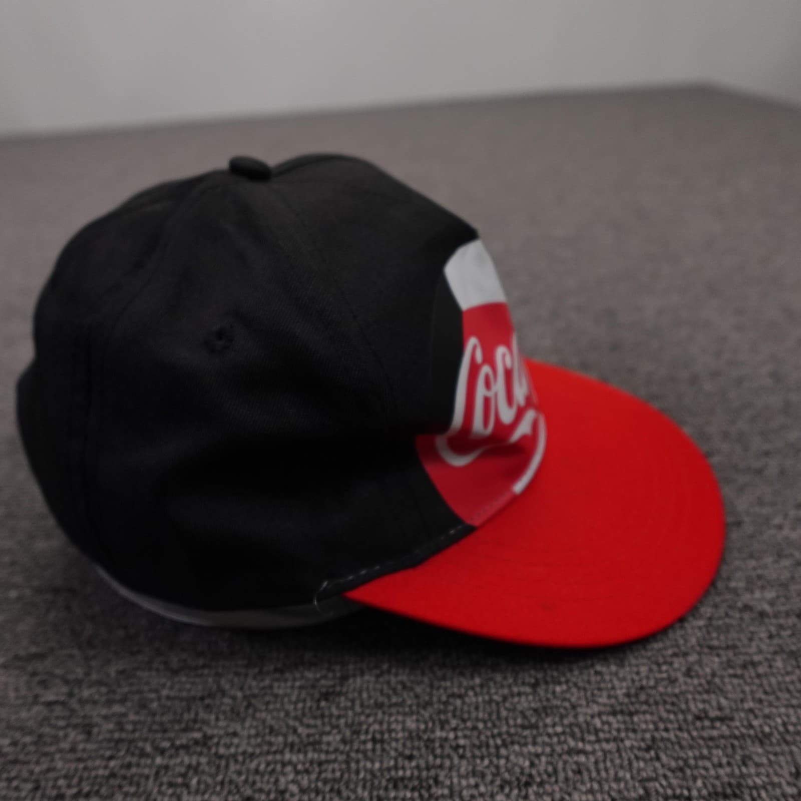 UEFA Euro 2020 Hat Cap Strap Back Mens One Size Black Soccer Football Coca-Cola - Thumbnail 6