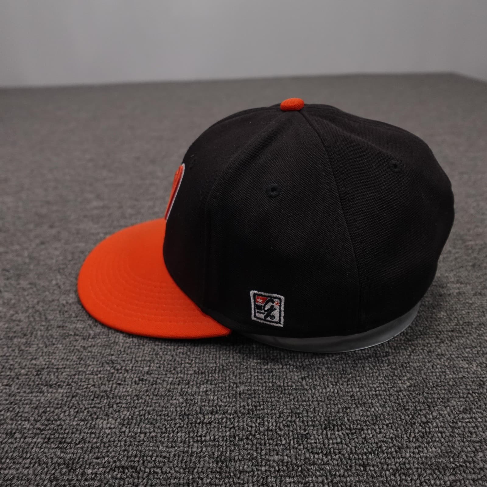 Washington Nationals Hat Cap Fitted Mens Medium Black MLB Baseball Flex The Game - Thumbnail 3