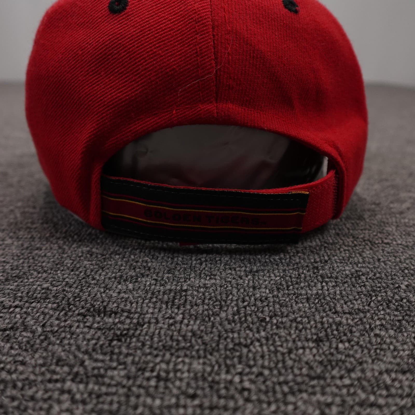 Tuskegee Golden Tigers Hat Cap Strap Back Mens One Size Red NCAA College Big Boy - Thumbnail 5