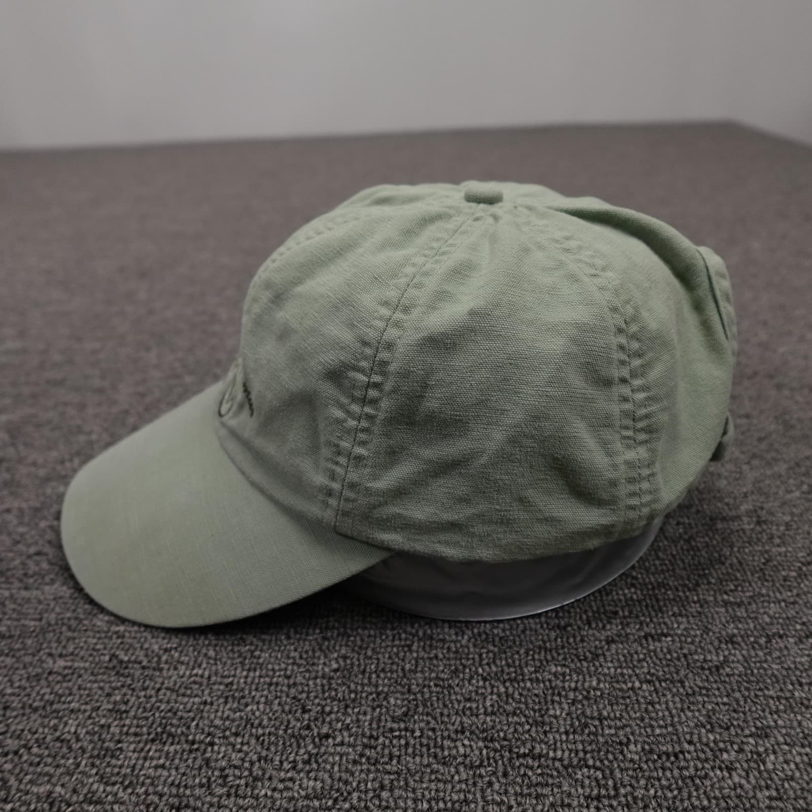 Tommy Bahama Hat Cap Strap Back Mens One Size Green Twill Baseball Flip Flops - Thumbnail 4