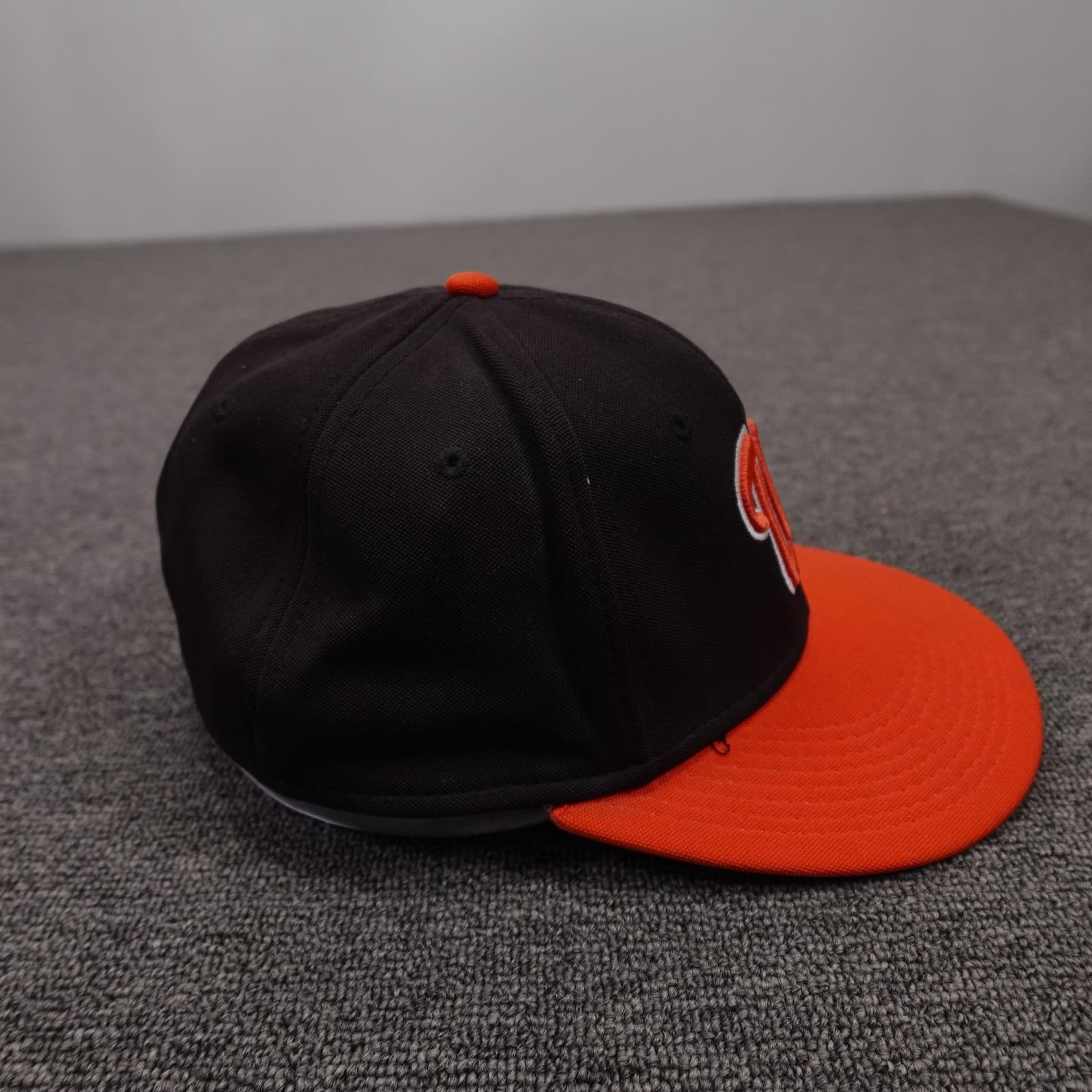 Washington Nationals Hat Cap Fitted Mens Medium Black MLB Baseball Flex The Game - Thumbnail 5