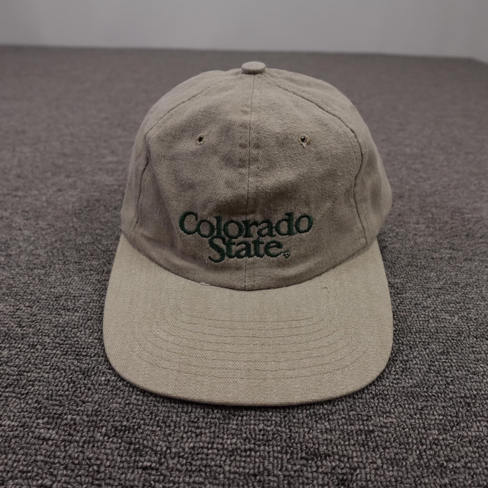 Colorado State University Libraries Cap Strap Back Mens One Size Beige Nissin