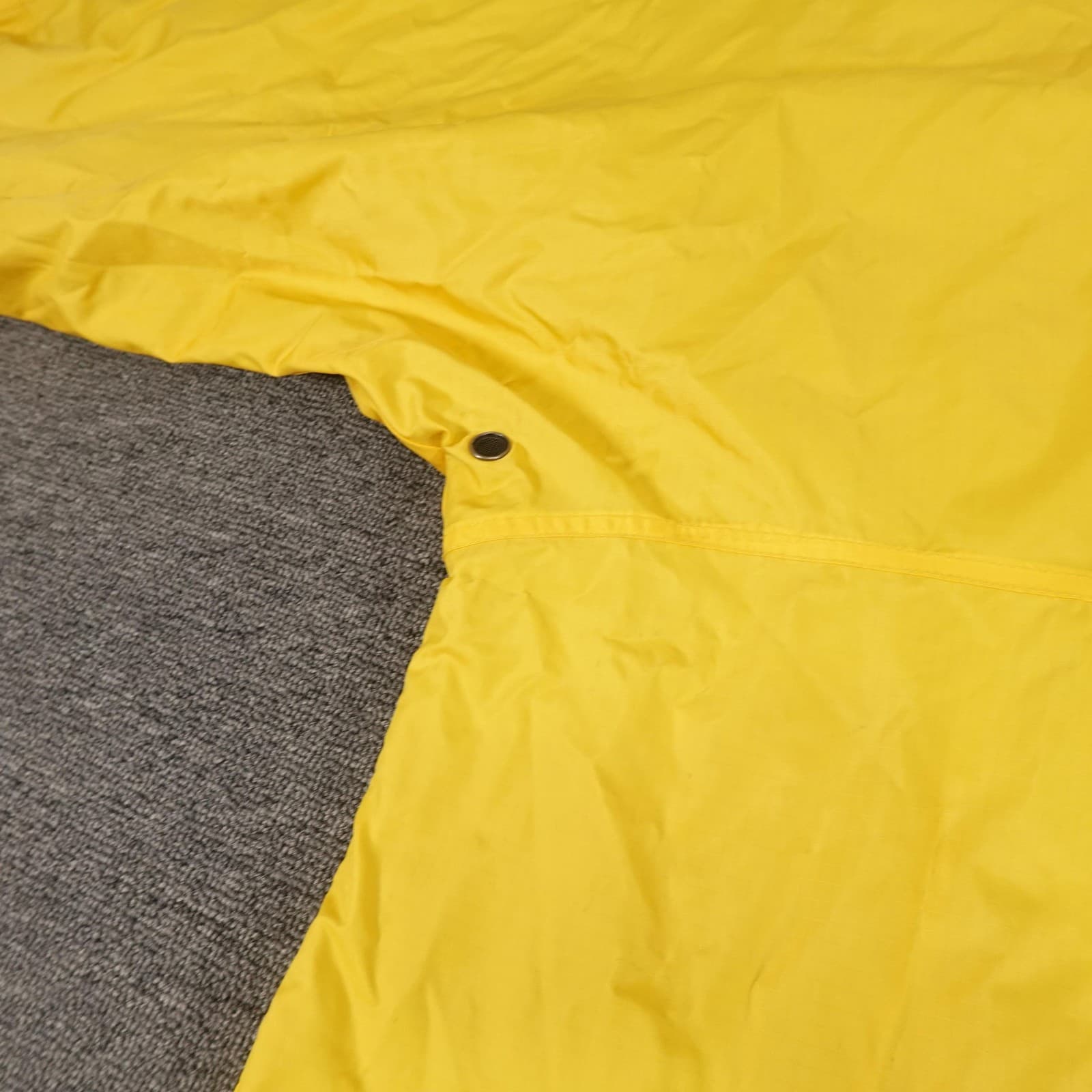 Vintage Abercrombie & Fitch Jacket 54 Yellow Shell Only A-Tech Windbreaker 90s - Thumbnail 6