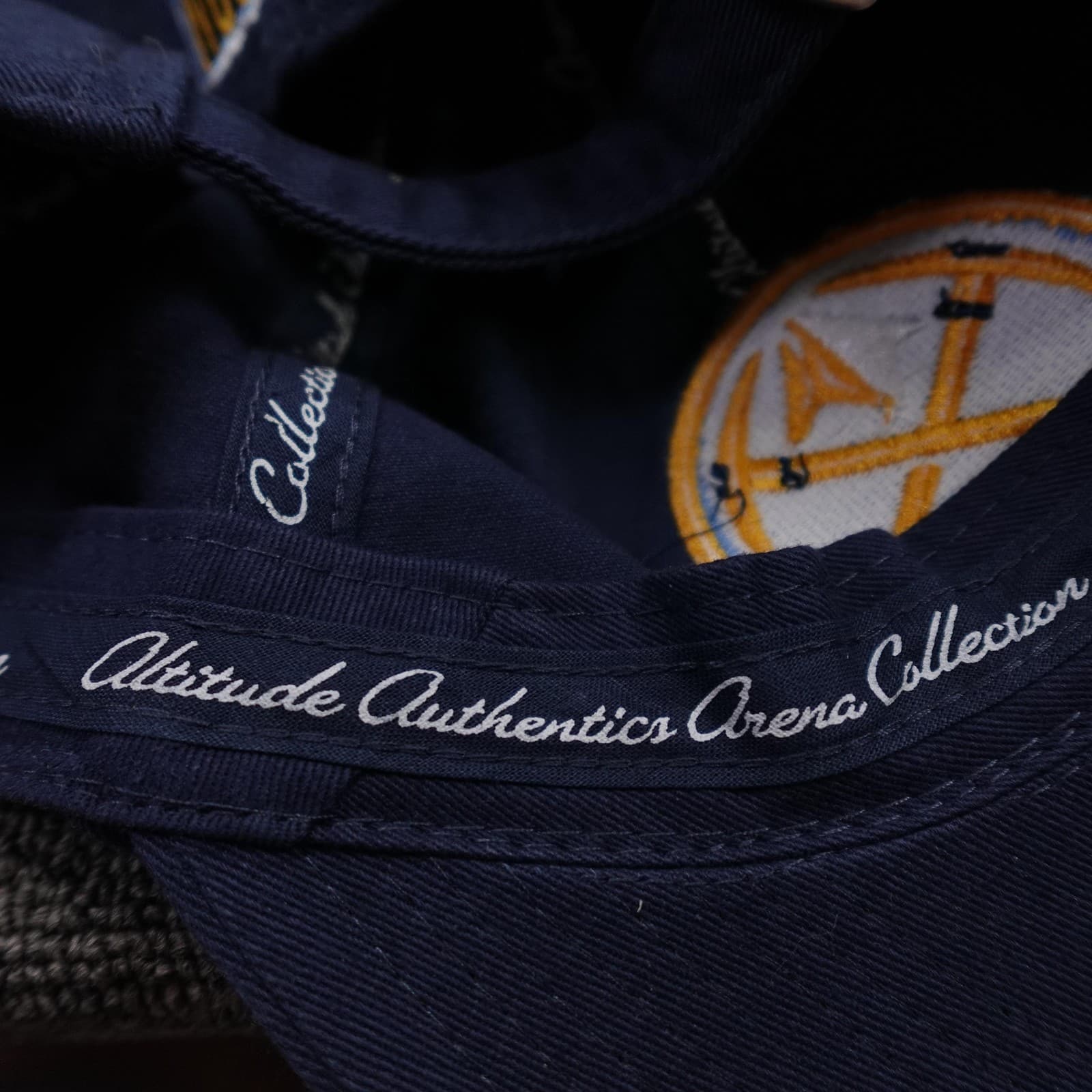Denver Nuggets Hat Cap Strap Back Mens One Size Blue NBA Altitude Authentics - Thumbnail 8