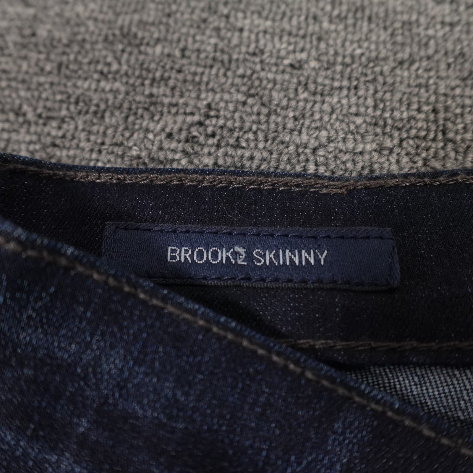Lucky Brand Jeans Womens 6/28 Blue Dark Wash Brooke Skinny Mid Rise Denim Ankle - Thumbnail 4