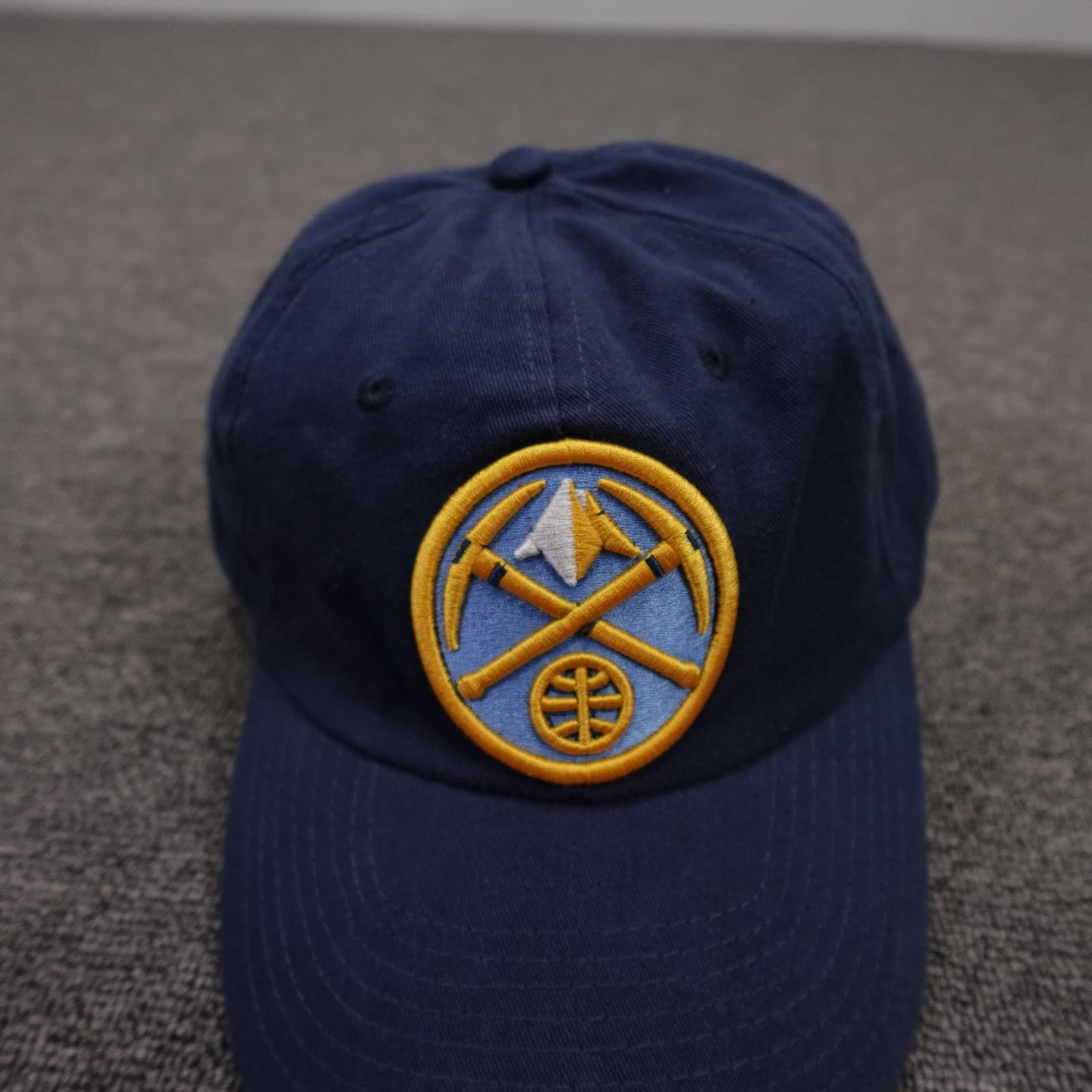 Denver Nuggets Hat Cap Strap Back Mens One Size Blue NBA Altitude Authentics - Thumbnail 2