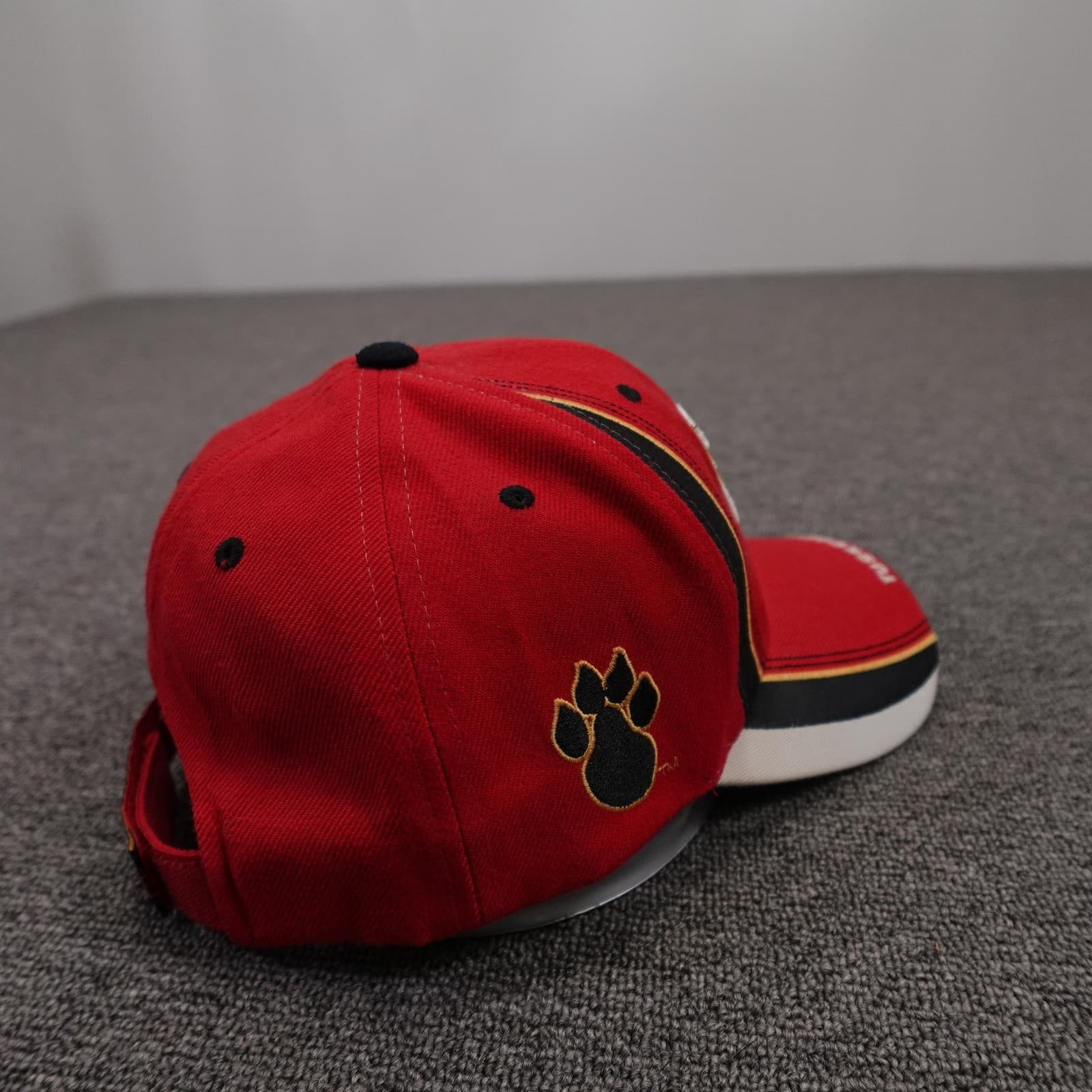 Tuskegee Golden Tigers Hat Cap Strap Back Mens One Size Red NCAA College Big Boy - Thumbnail 6