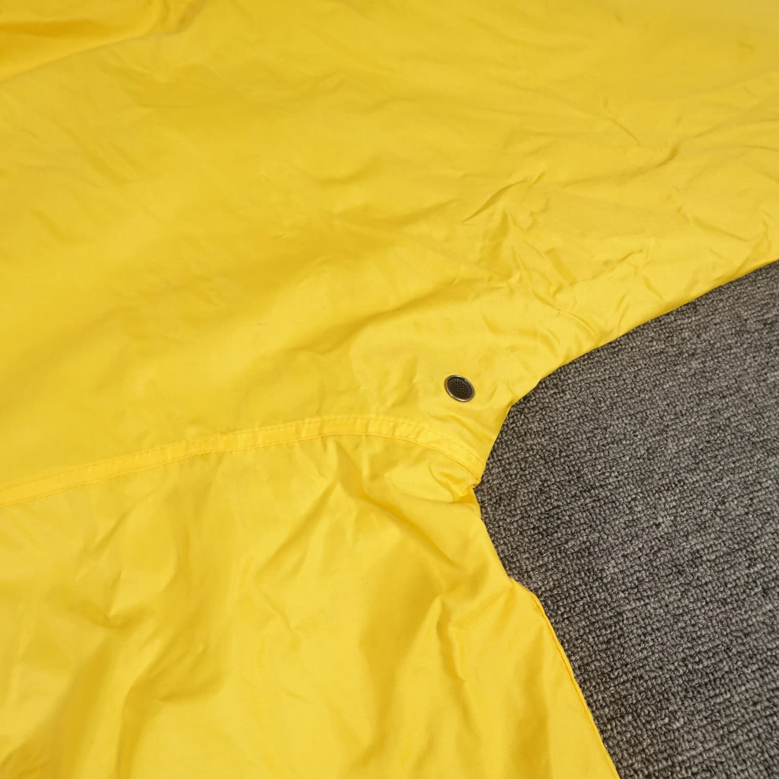 Vintage Abercrombie & Fitch Jacket 54 Yellow Shell Only A-Tech Windbreaker 90s - Thumbnail 5