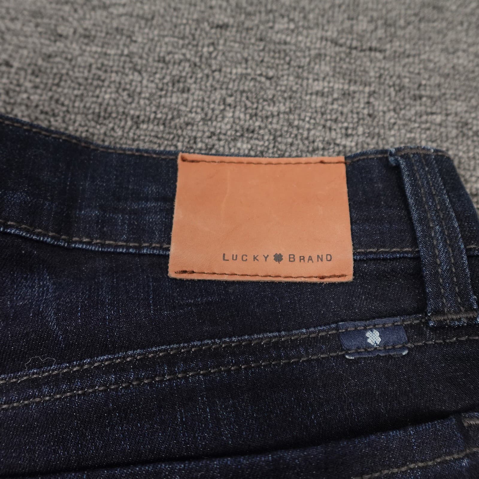 Lucky Brand Jeans Womens 6/28 Blue Dark Wash Brooke Skinny Mid Rise Denim Ankle - Thumbnail 7