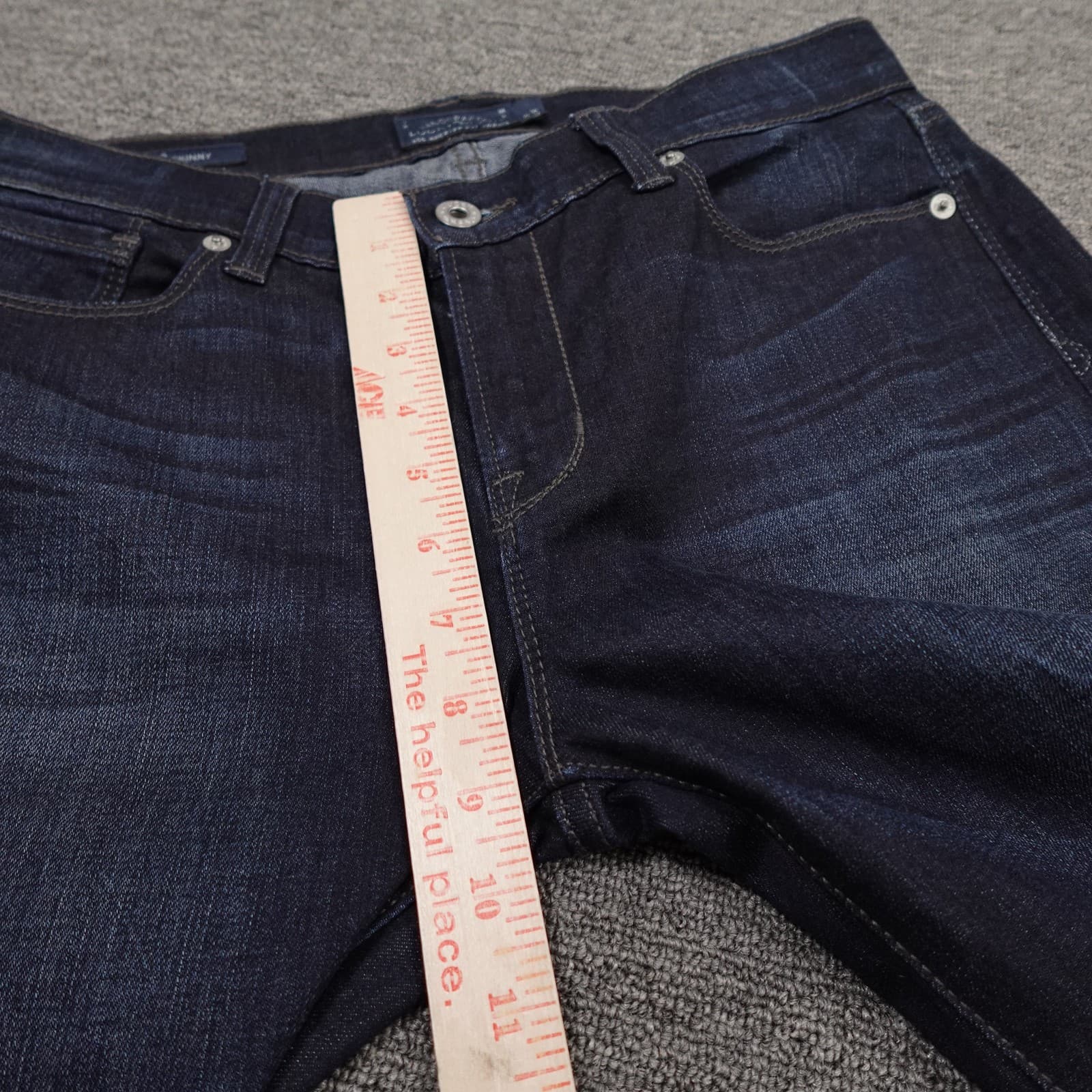 Lucky Brand Jeans Womens 6/28 Blue Dark Wash Brooke Skinny Mid Rise Denim Ankle - Thumbnail 9