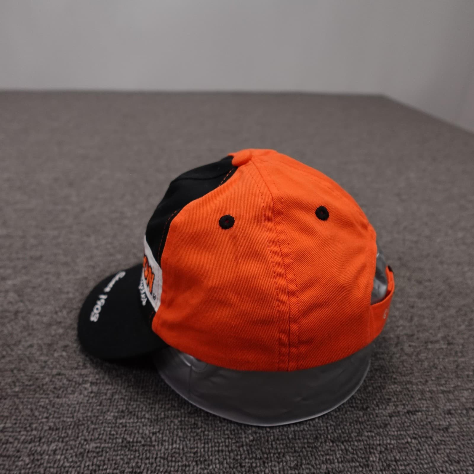 Harley-Davidson Hat Cap Strap Back Boys Adjustable Orange Motorcycle Since 1903 - Thumbnail 2