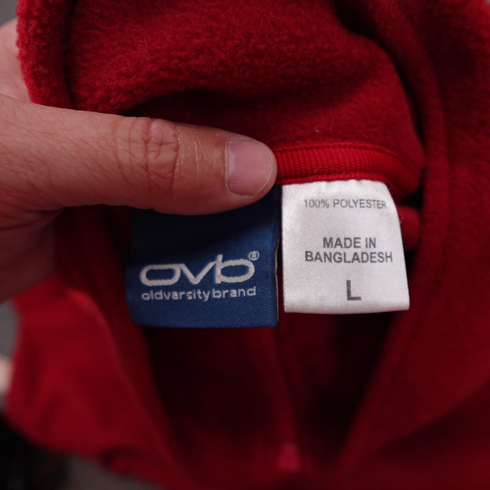 Vintage Alabama Crimson Tide Sweatshirt Mens Large Red NCAA Old Varsity Brand - Thumbnail 3