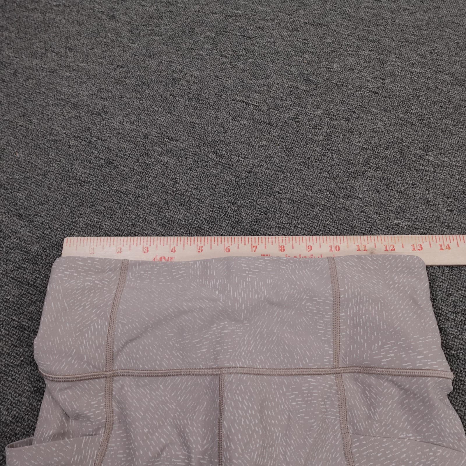 Athleta Leggings Womens Small Beige Salutation Stash Pocket High Rise Tight - Thumbnail 7