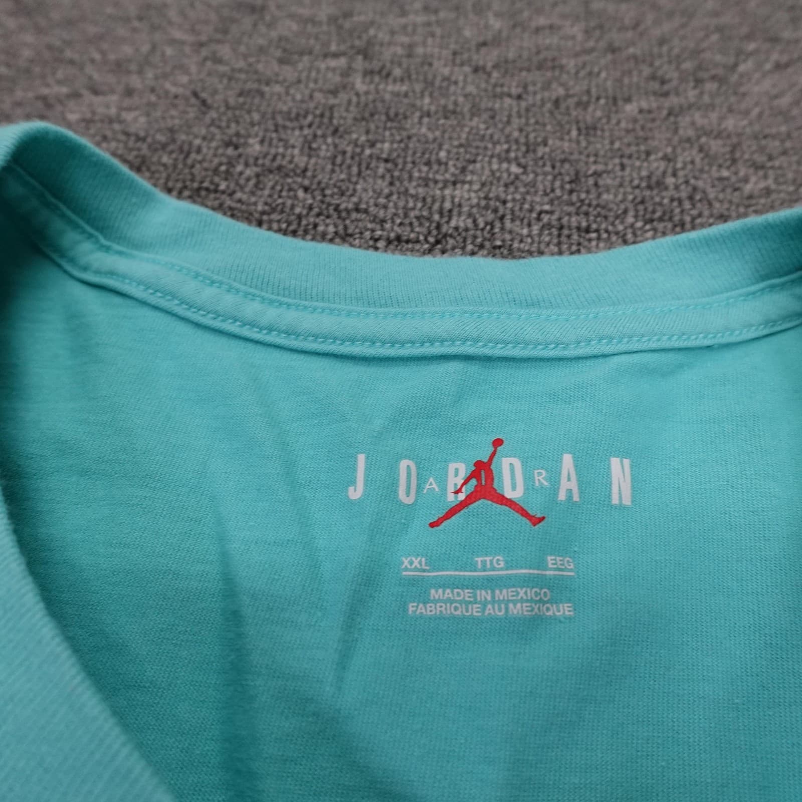 Jordan Shirt Mens 2XL Blue Michael Jordan Take Flight Nike Graphic Tee Tagless - Thumbnail 4