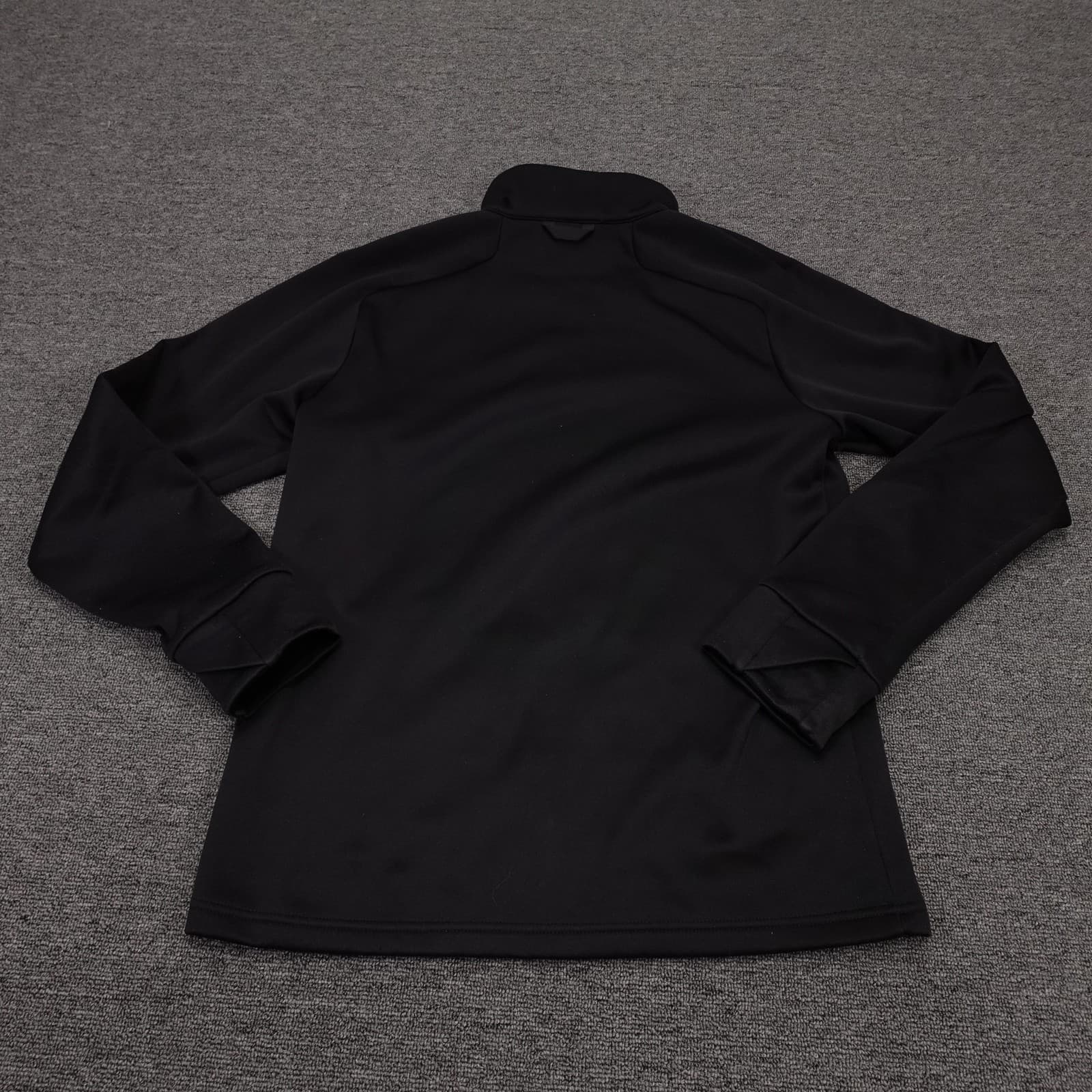 The North Face Jacket Mens Small Black Softshell Full Zip Pockets Windbreaker - Thumbnail 6