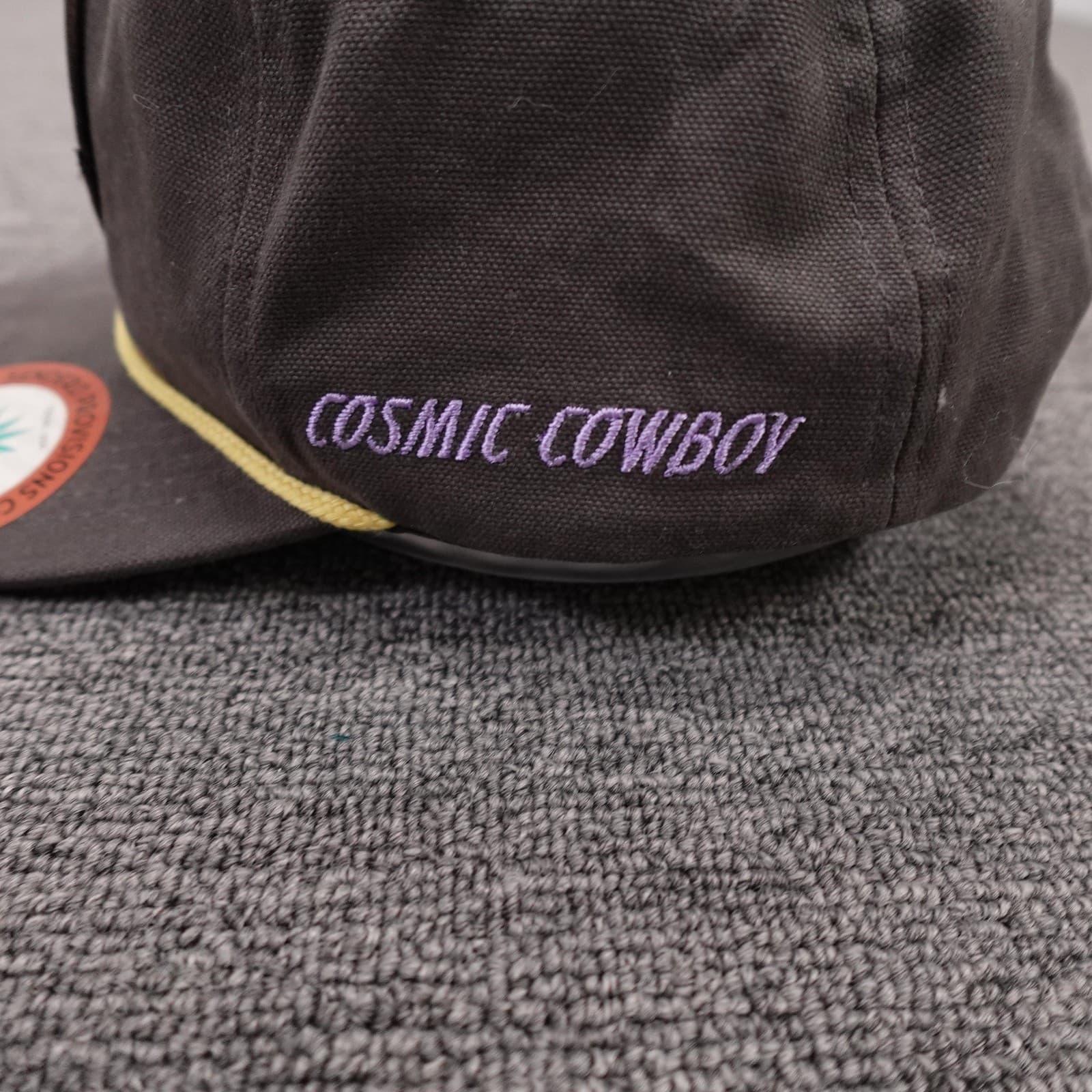Sendero Provisions Co Hat Cap Snap Back Mens One Size Gray Cosmic Cowboy Rope - Thumbnail 4