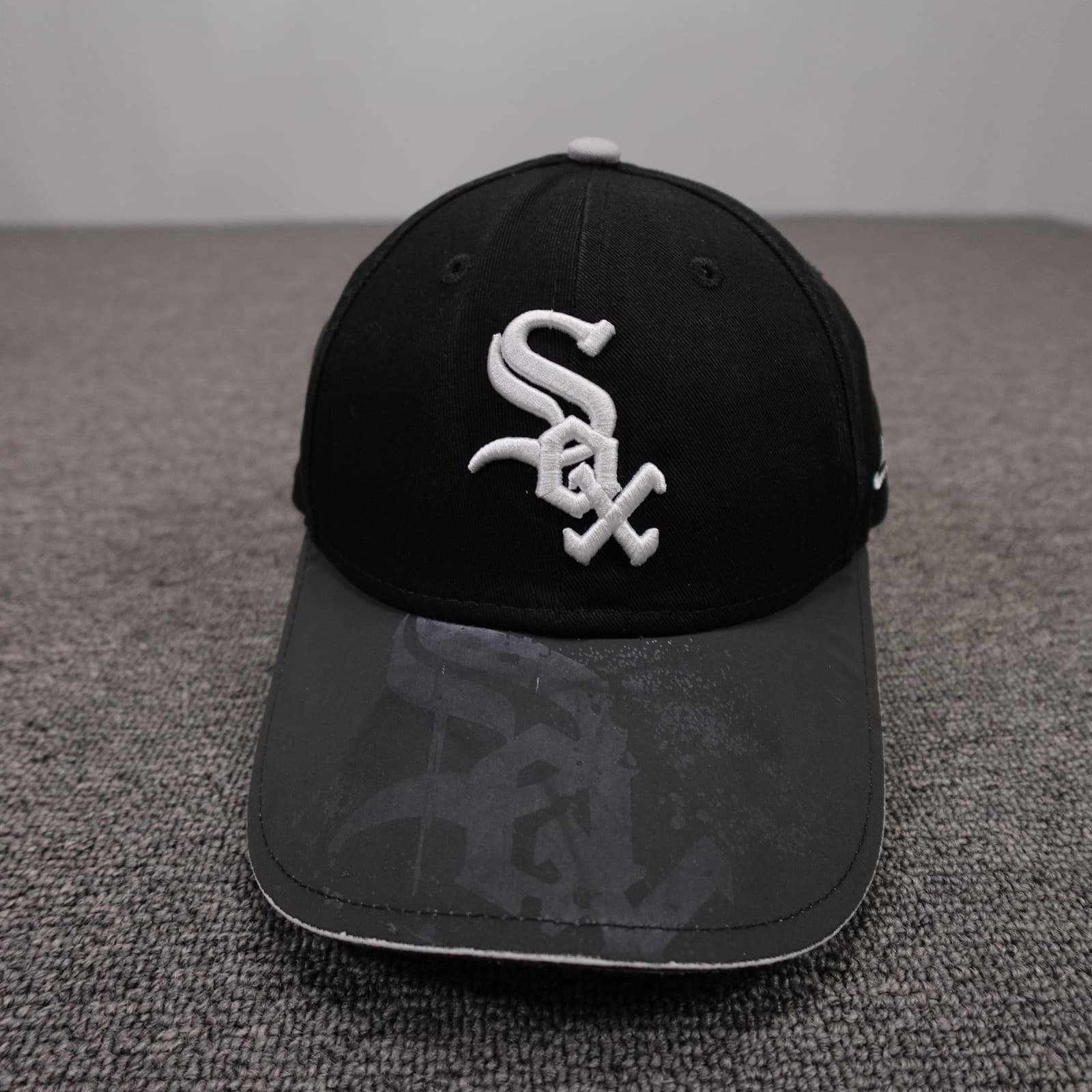 Chicago White Sox Hat Cap Snap Back Boys One Size Black MLB Baseball New Era