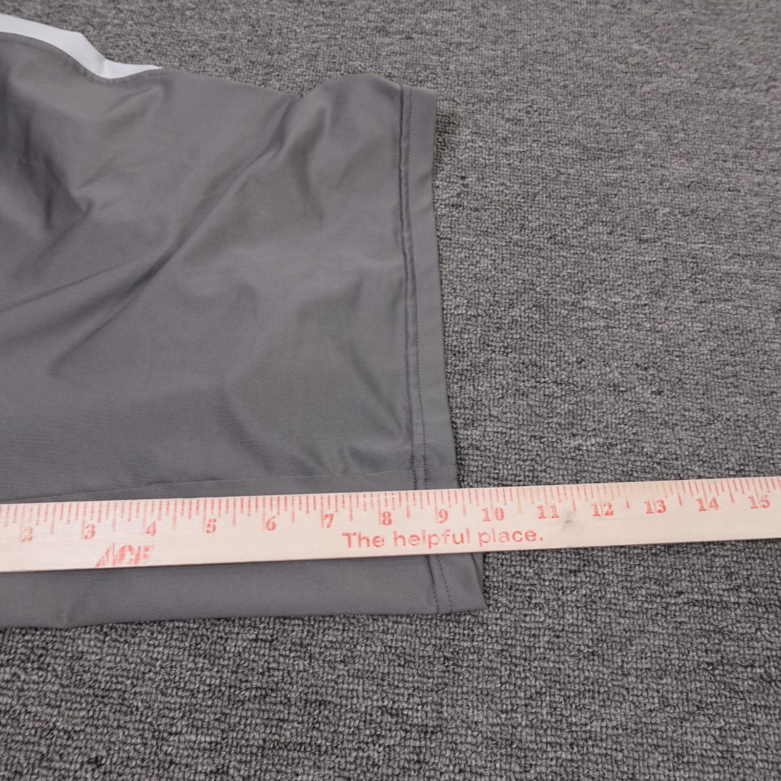 HYLETE Shorts Mens Large Gray White Colorblock 9 Inseam Athletic Training Gym - Thumbnail 8