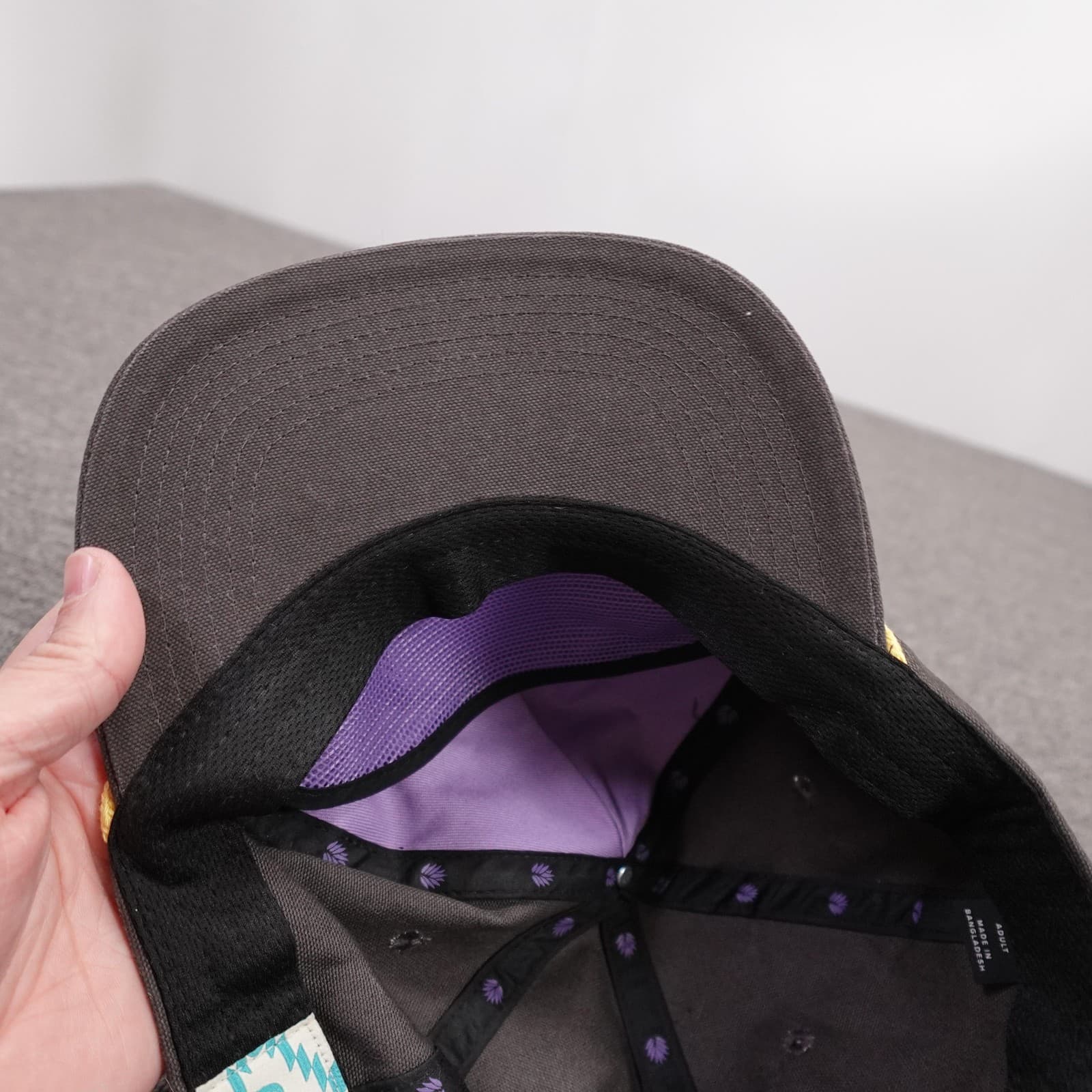 Sendero Provisions Co Hat Cap Snap Back Mens One Size Gray Cosmic Cowboy Rope - Thumbnail 8