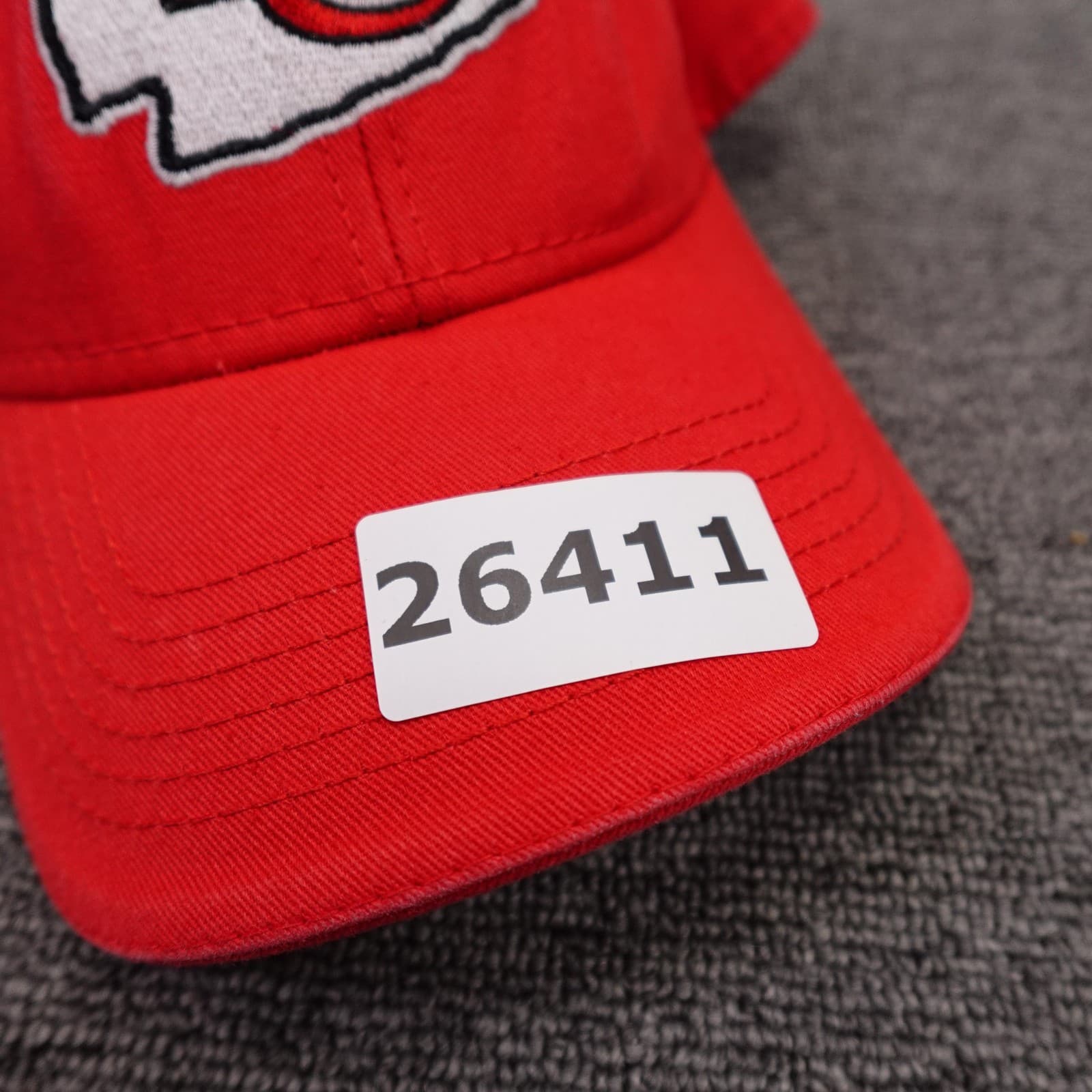 Kansas City Chiefs Hat Cap Snap Back Mens One Size Red NFL Football 10 Year - Thumbnail 8