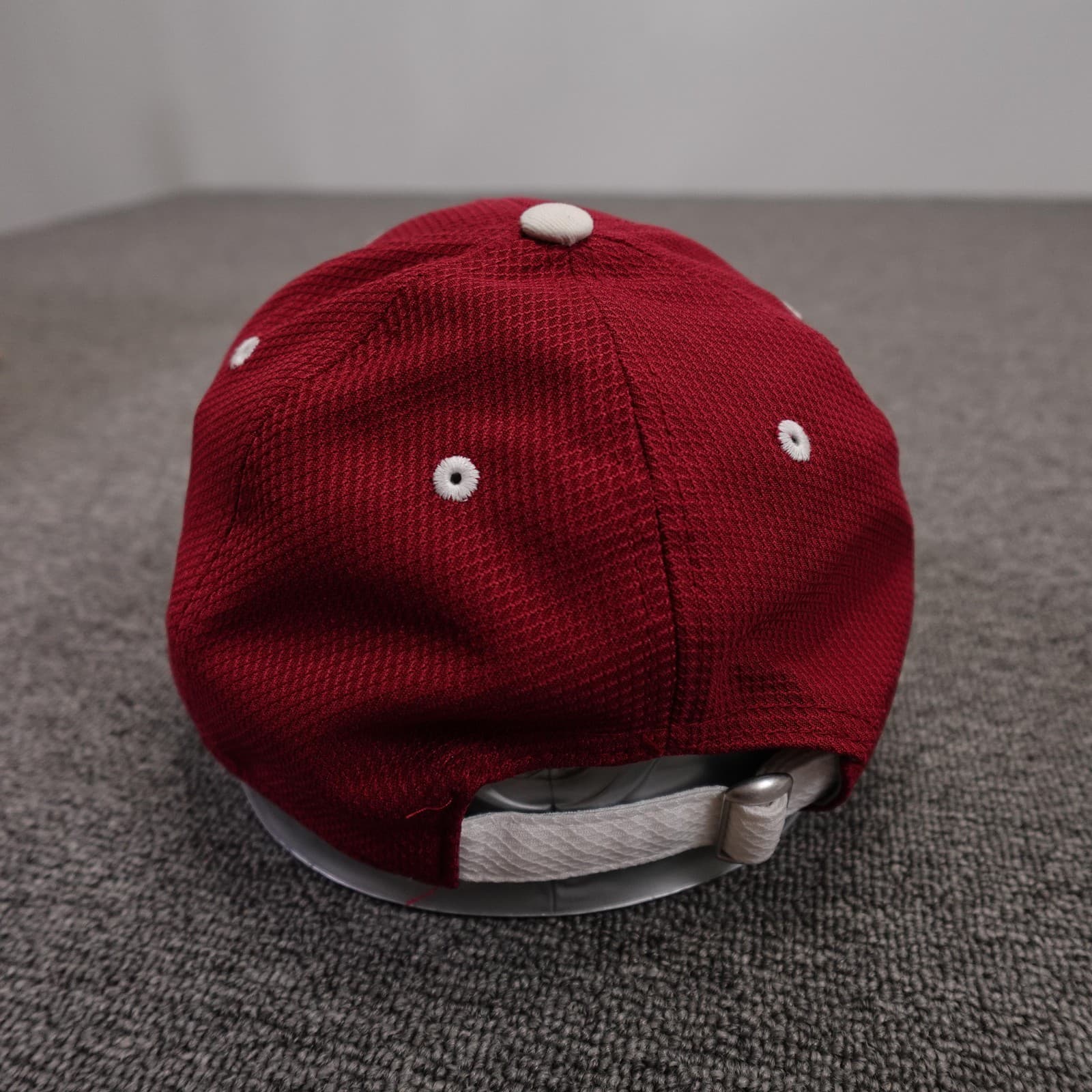Pebble Beach Golf Links Hat Cap Strap Back Mens One Size Red Golf New Era - Thumbnail 4