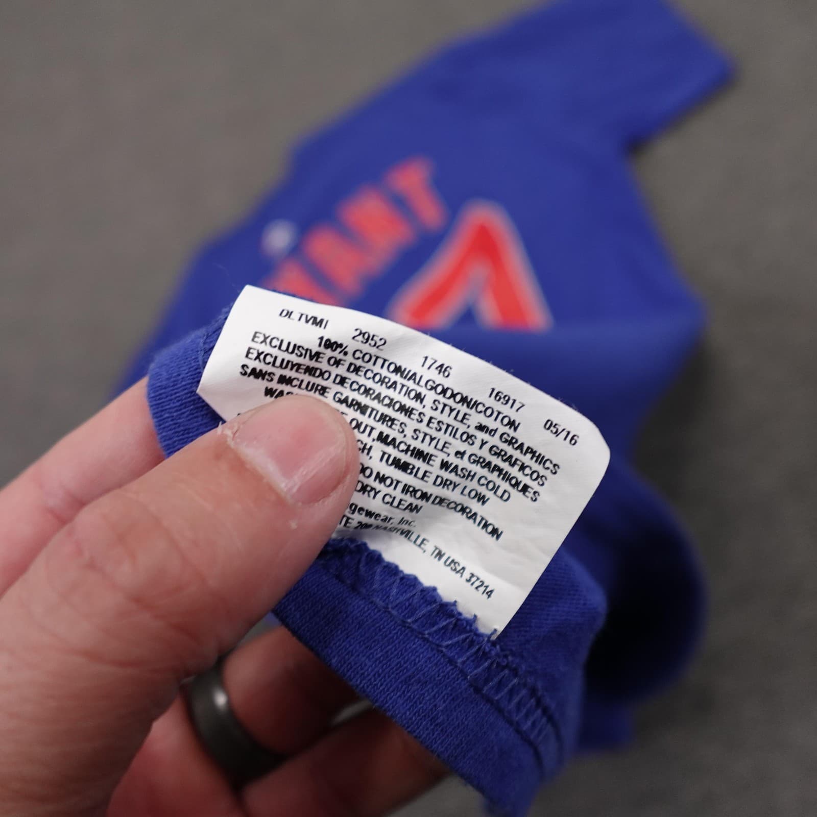 Chicago Cubs Shirt Mens Medium Blue MLB Baseball Kris Bryant Majestic Tee - Thumbnail 7
