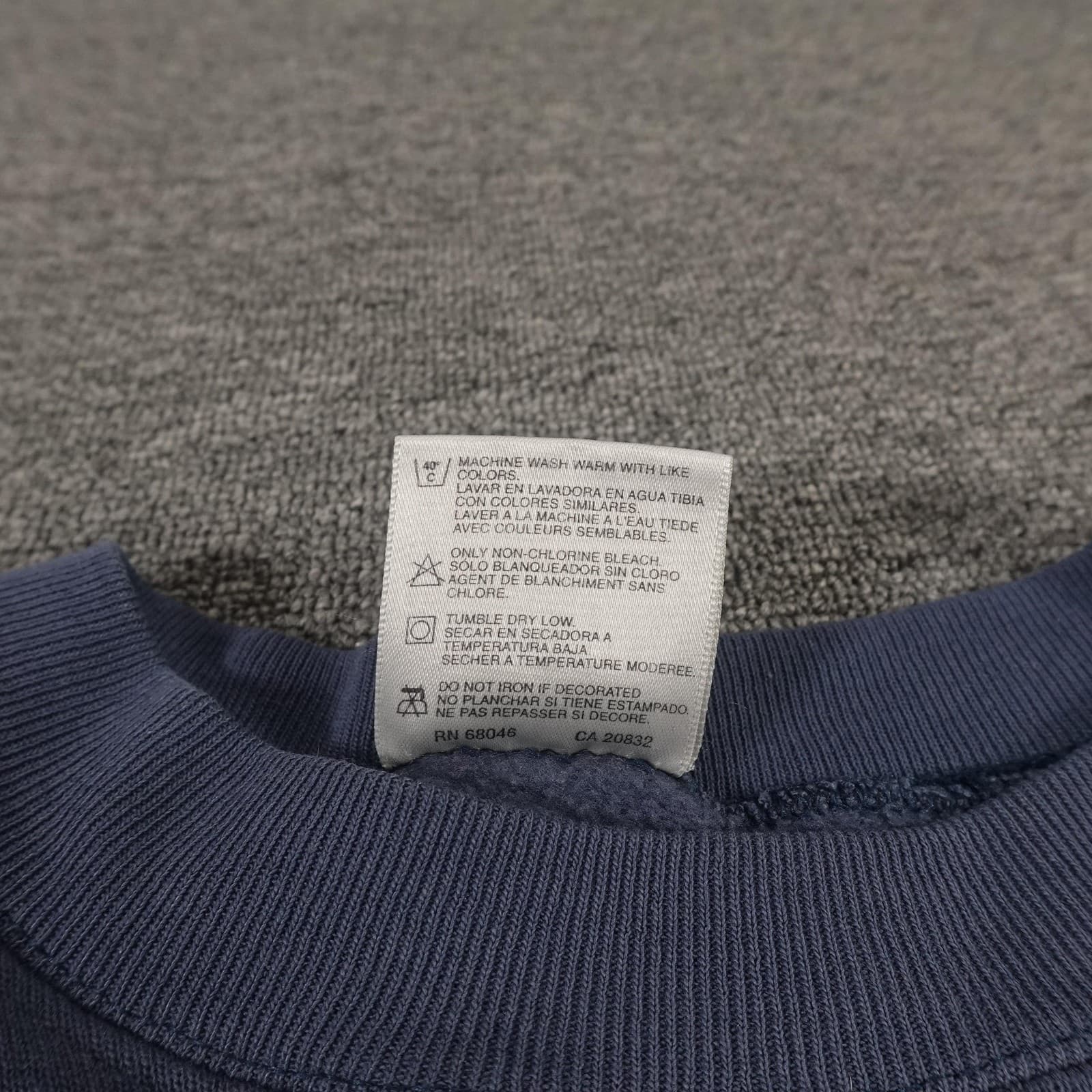 Vintage Tultex Sweatshirt Mens XL Blue San Diego Sailboat Graphic USA Crewneck - Thumbnail 11