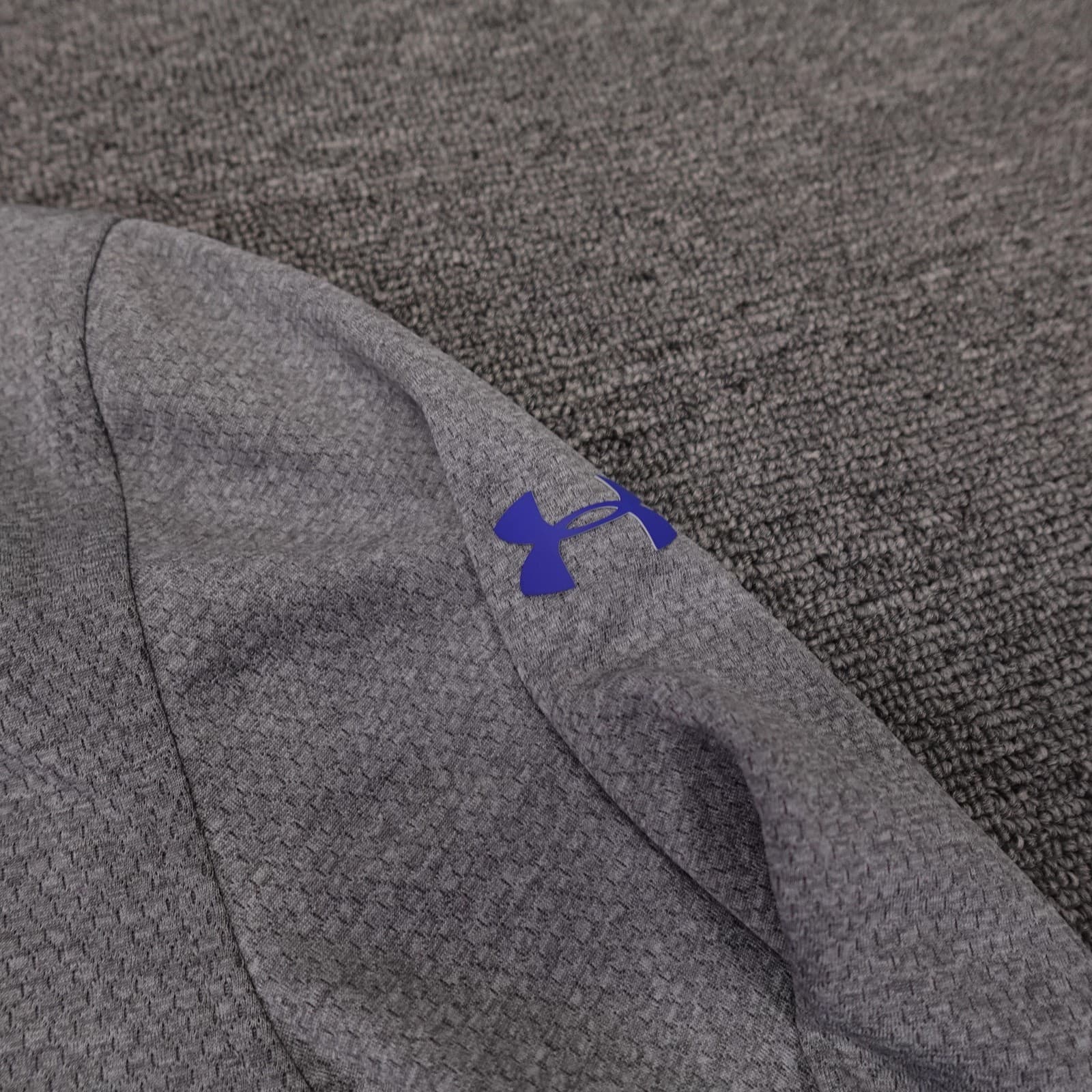St Louis Blues Shirt Mens Large Blue NHL Hockey Under Armour 1/4 Zip Pullover - Thumbnail 3