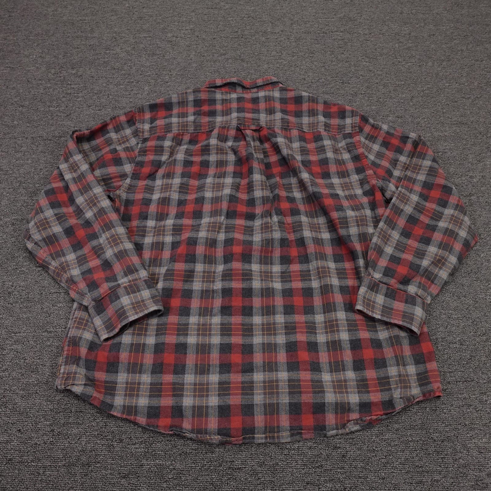 Pendleton Shirt Mens XL Red Plaid Flannel Long Sleeve Button Up Casual Fall - Thumbnail 6