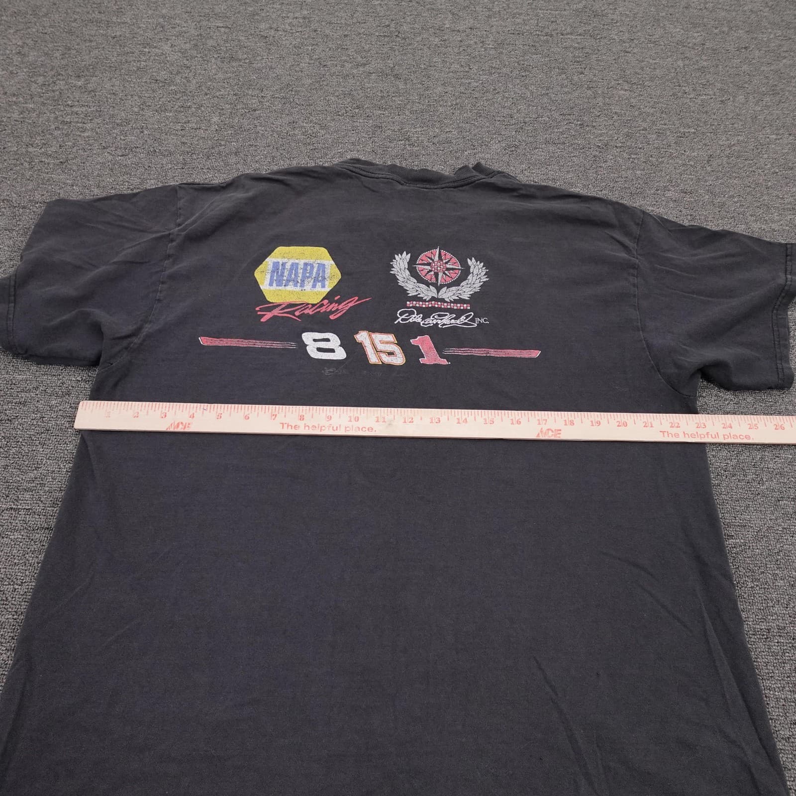 Vintage Dale Earnhardt Jr NAPA Racing Shirt Mens XL Black NASCAR Auto Racing - Thumbnail 7