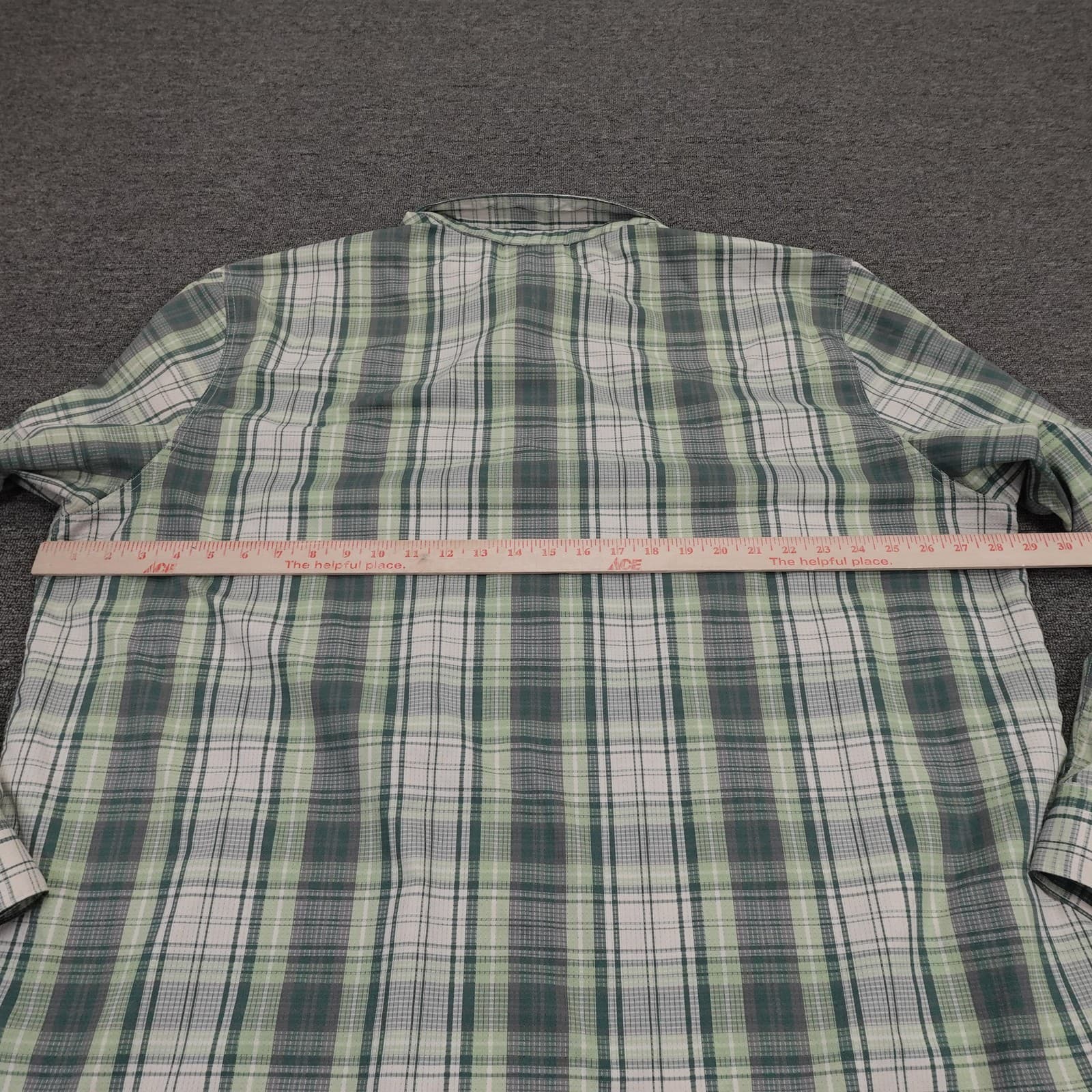 Harley-Davidson Shirt Mens 3XL Green Plaid Long Sleeve Button Up Motorcycle - Thumbnail 5