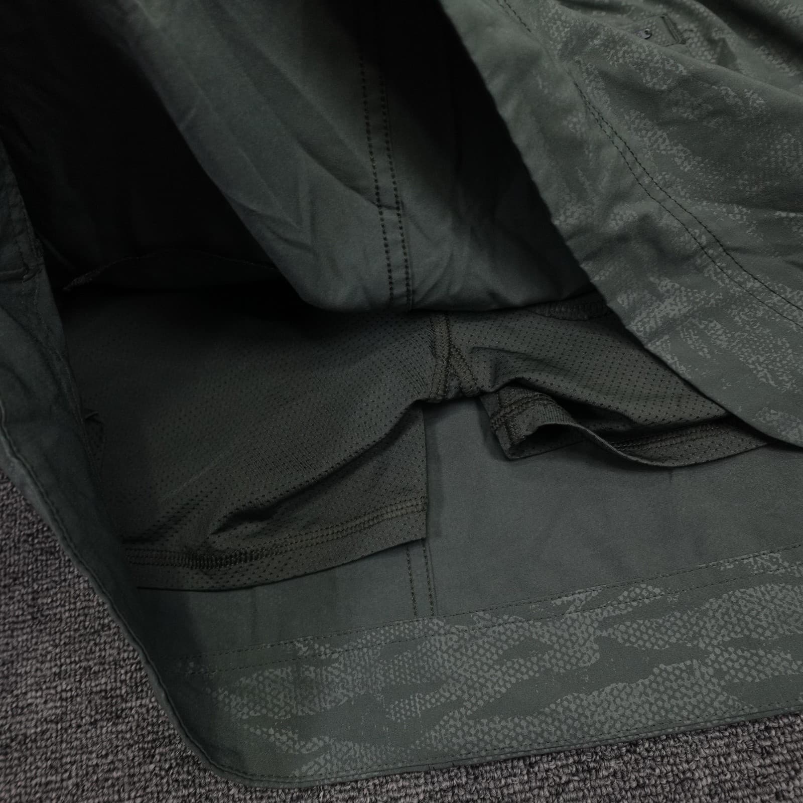 Orvis Skort Womens Small Green Camo Elastic Waist Zip Pockets Lined Hiking - Thumbnail 6