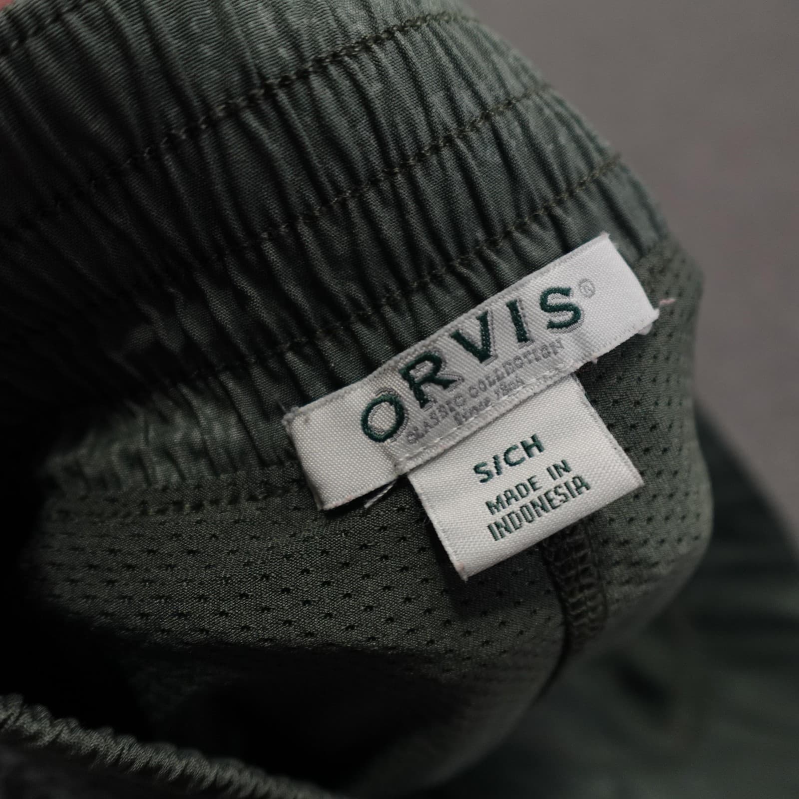 Orvis Skort Womens Small Green Camo Elastic Waist Zip Pockets Lined Hiking - Thumbnail 7