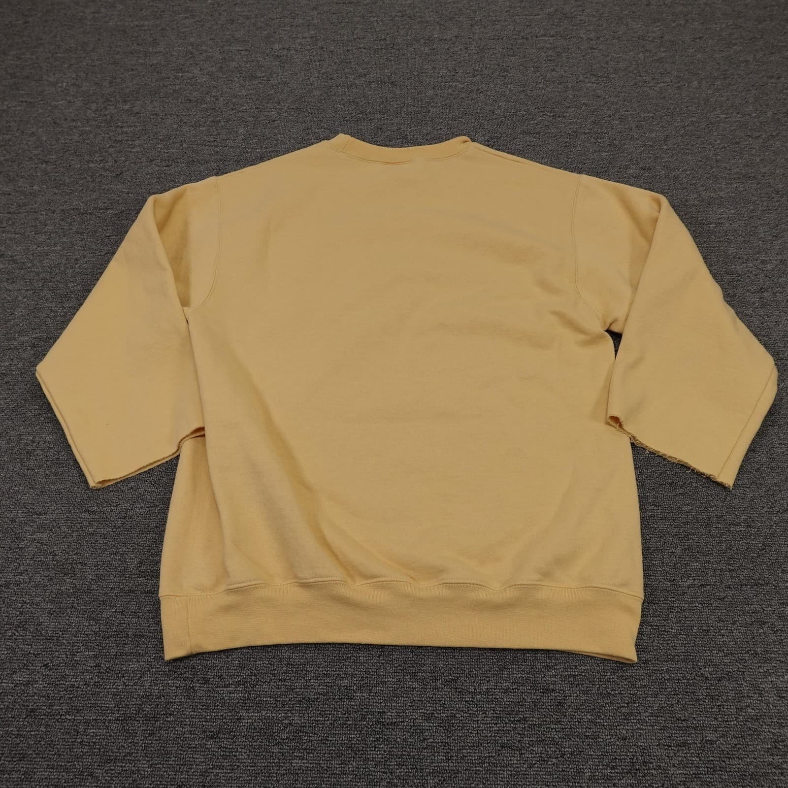 Colorado Buffaloes Sweatshirt Mens Medium Gold NCAA Basketball Champion Cutoff - Thumbnail 8