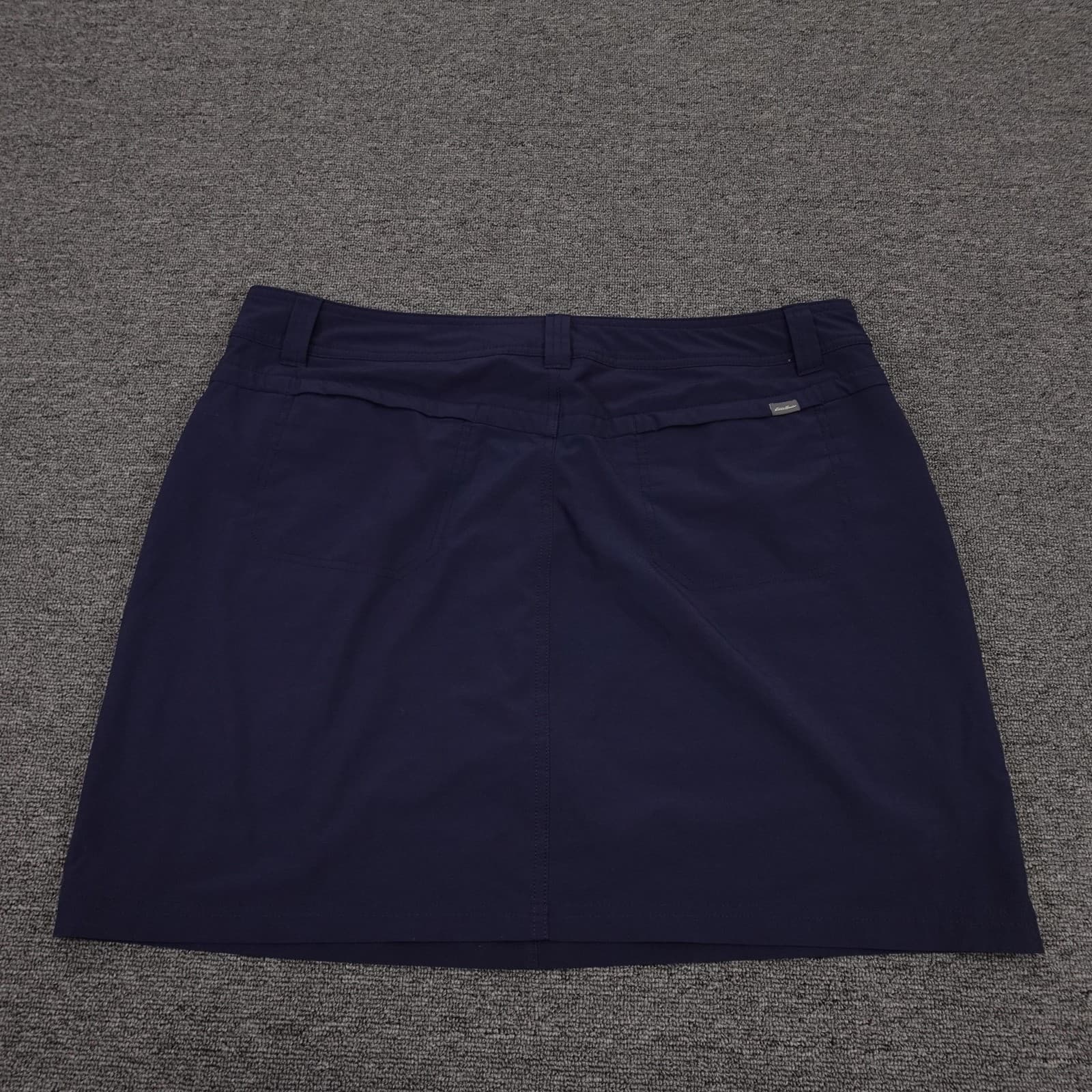 Eddie Bauer Skort Womens 16 Blue Athletic Stretch Lined Pockets Hiking Walking - Thumbnail 3