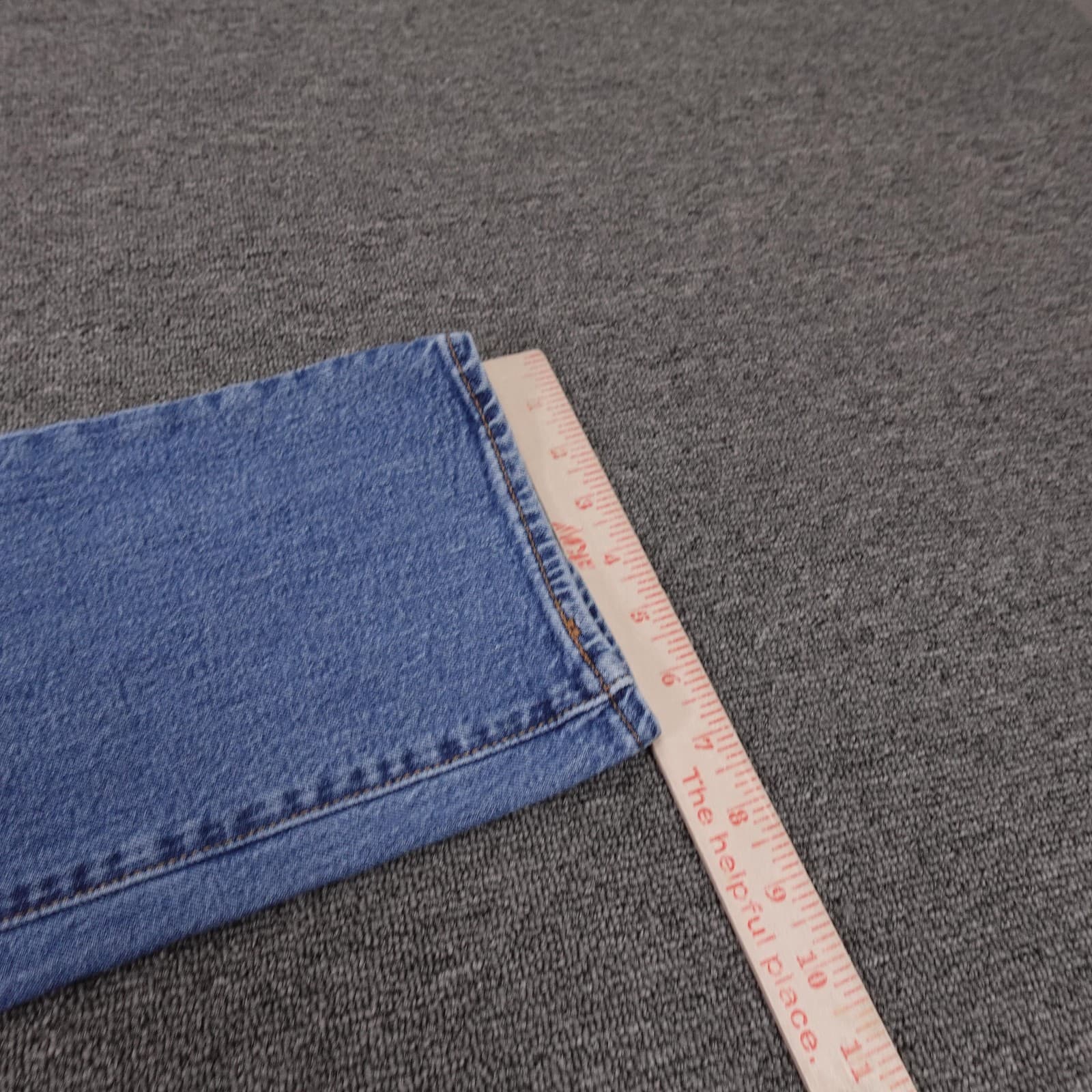 Levi's 511 Jeans Mens 36x34 Blue Medium Wash Slim Straight Denim Casual Pants - Thumbnail 10