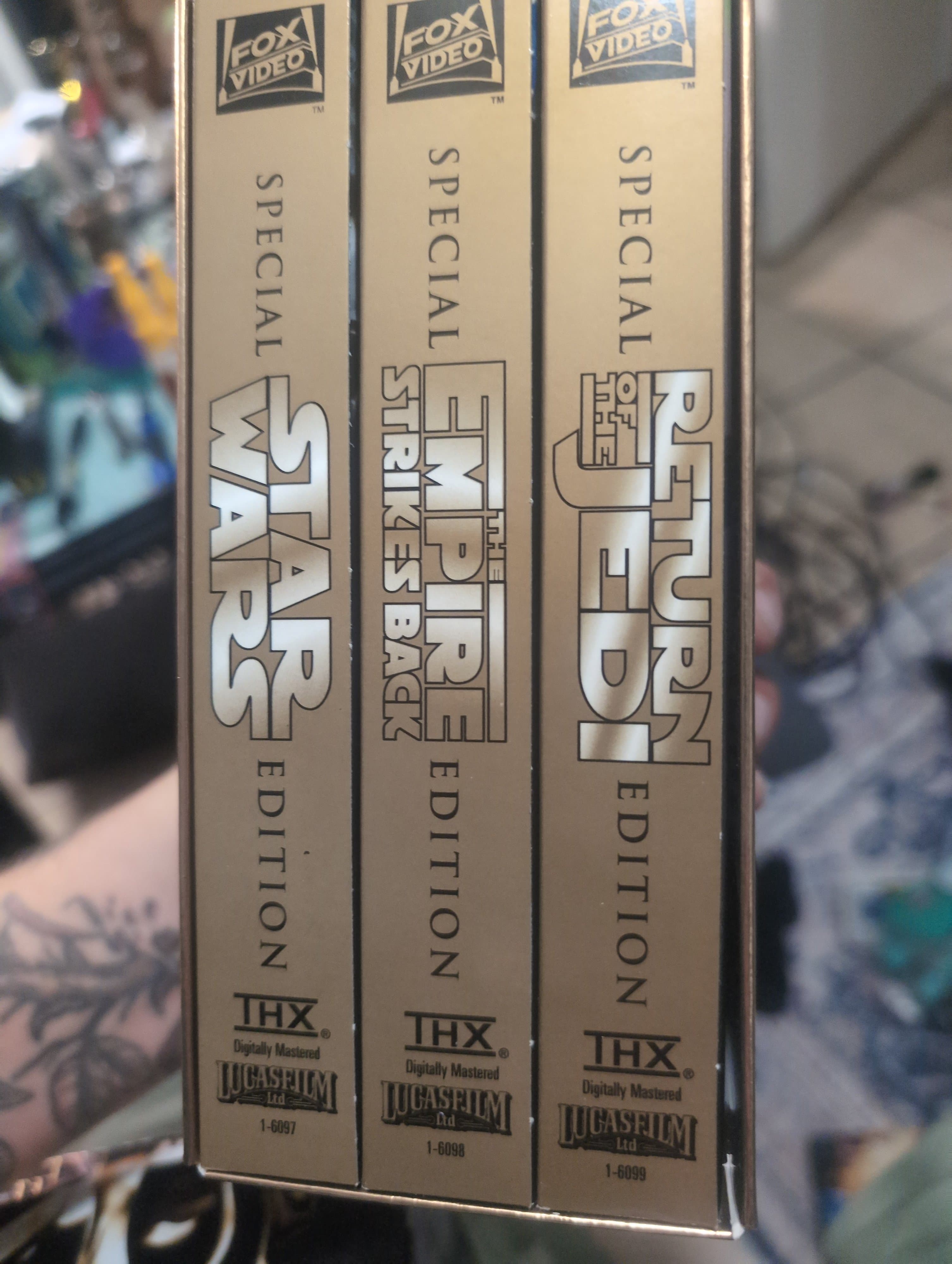 Star Wars Trilogy Special Edition VHS Box Set - Thumbnail 2