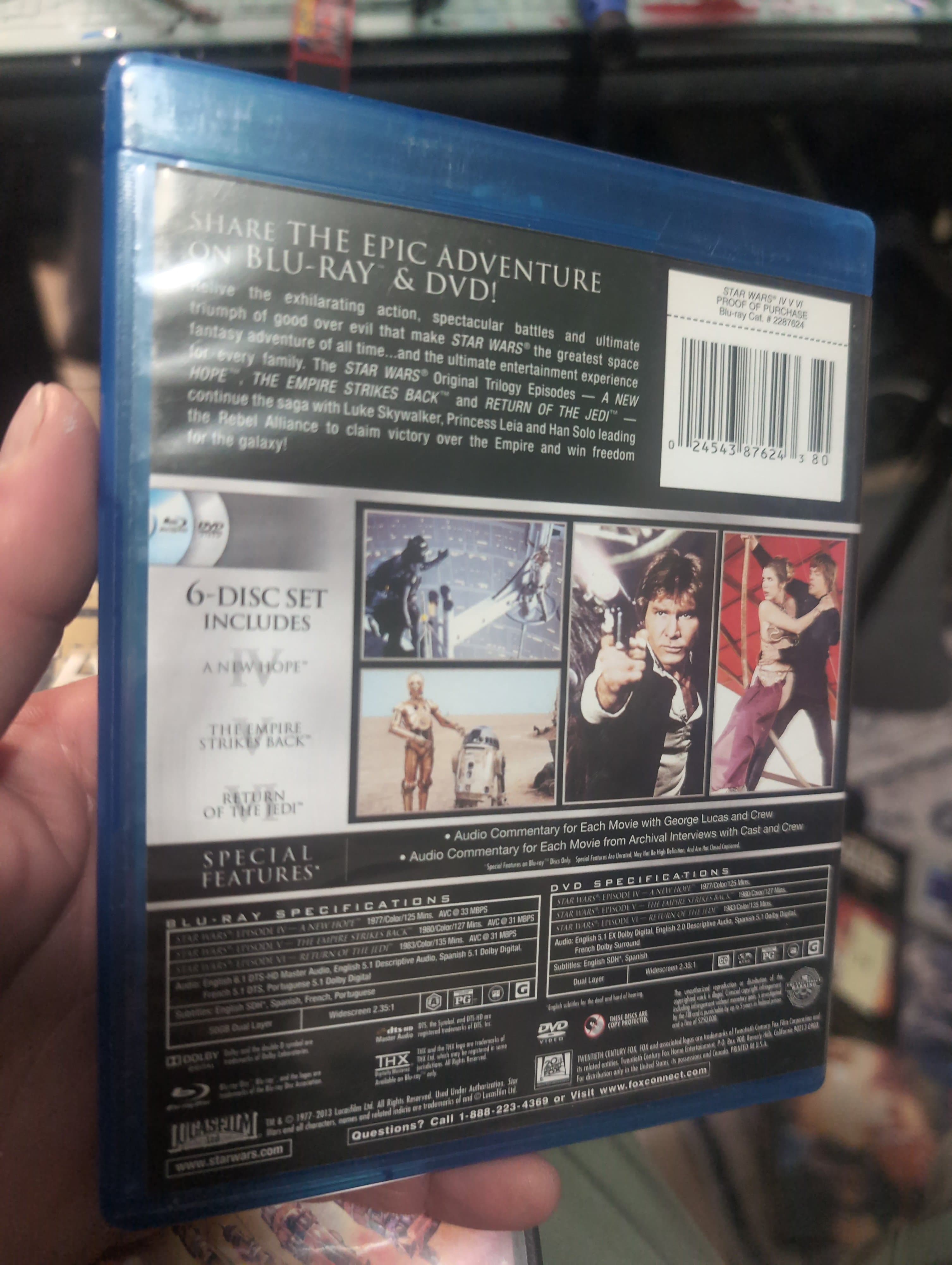 Star Wars Blu-ray + DVD Set - Thumbnail 2