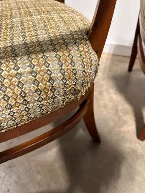 Set of 4 Stickley Upholstered Dining Chairs - Thumbnail 3