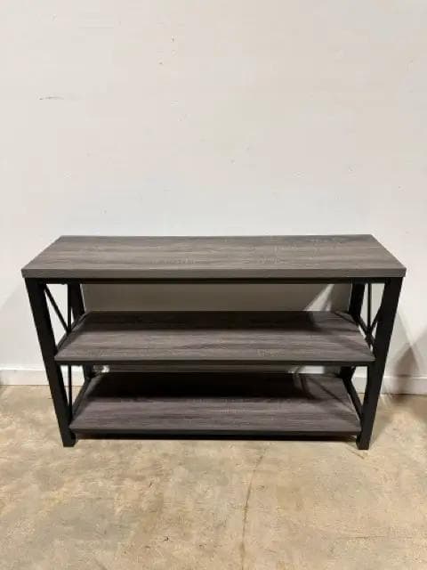 Grey 3 Tier Console
