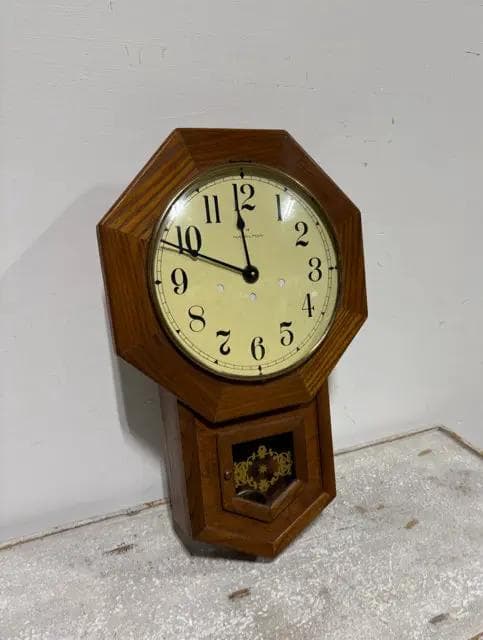 Hamilton Wooden Wall Clock