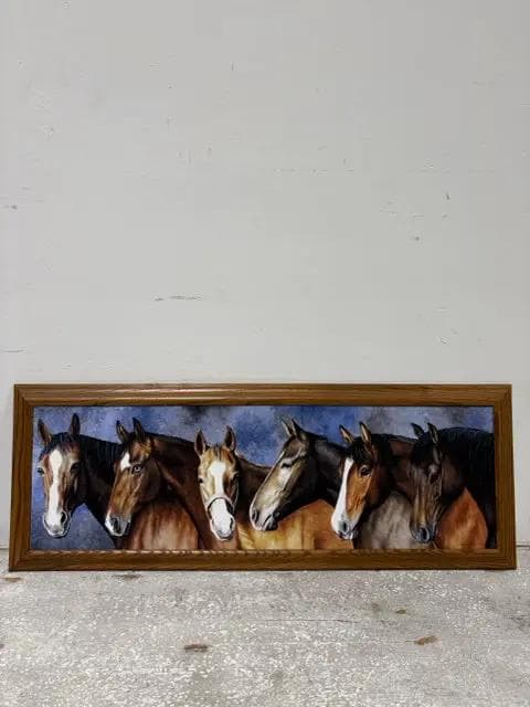 Landscape Horse Head Print