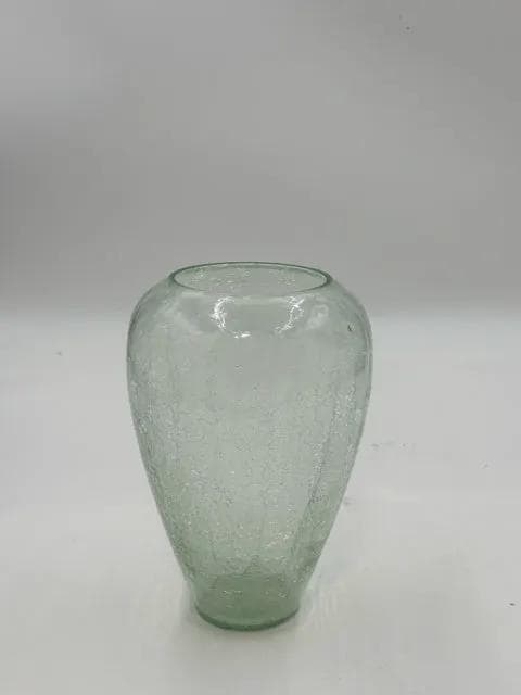Sage Green Cracked Vase