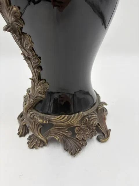 Rococo Style Castilian Black Pitcher - Thumbnail 3