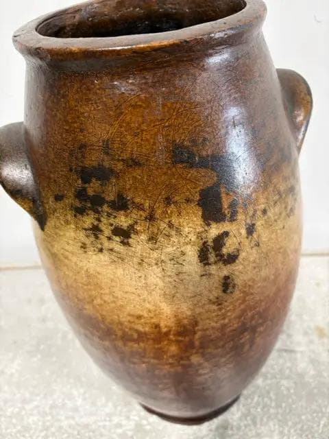 Brown Glazed Jar - Thumbnail 2